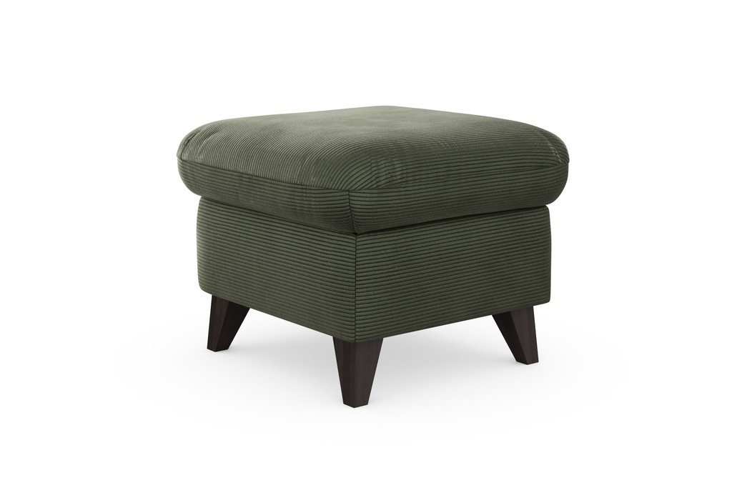 Home affaire Polsterhocker "Trelleborg", Cord-Bezug, mit Staufach, inkl. Fe günstig online kaufen