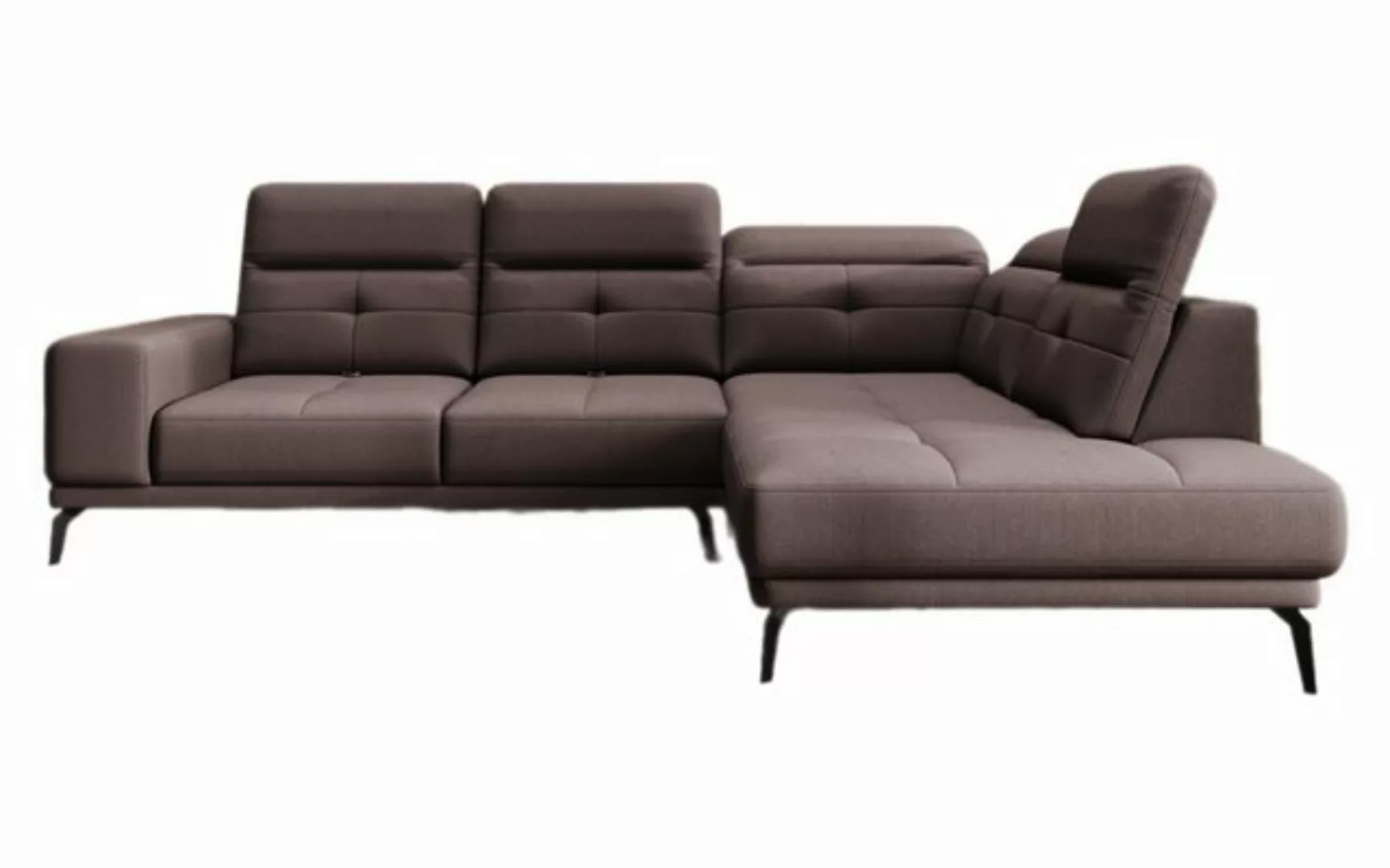 Luxusbetten24 Sofa Designer Sofa Isabella, mit verstellbarer Kopf- und Rück günstig online kaufen