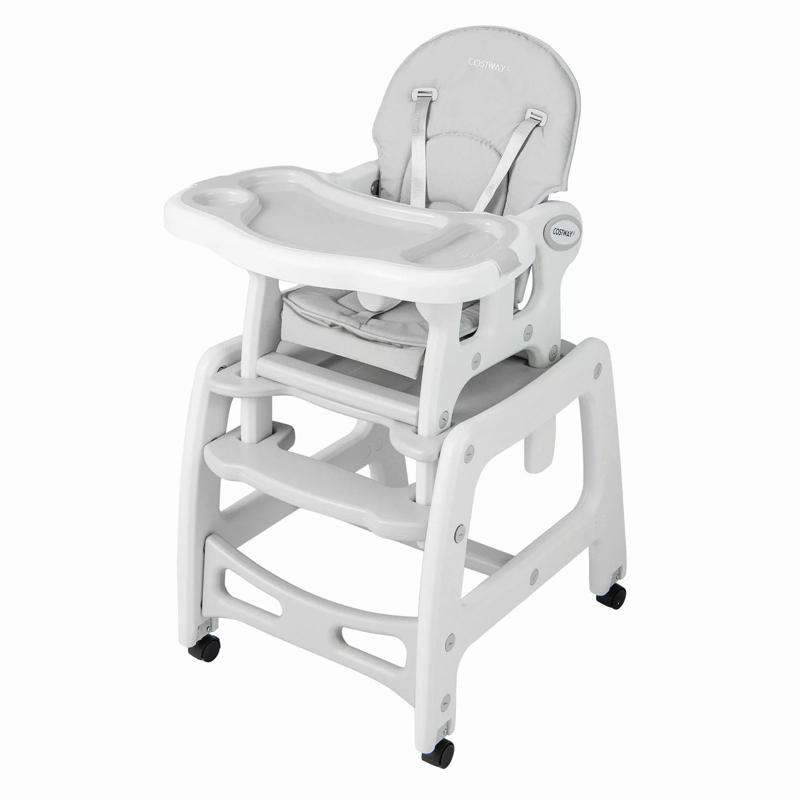 COSTWAY Hochstuhl 3 in 1 Babystuhl, günstig online kaufen