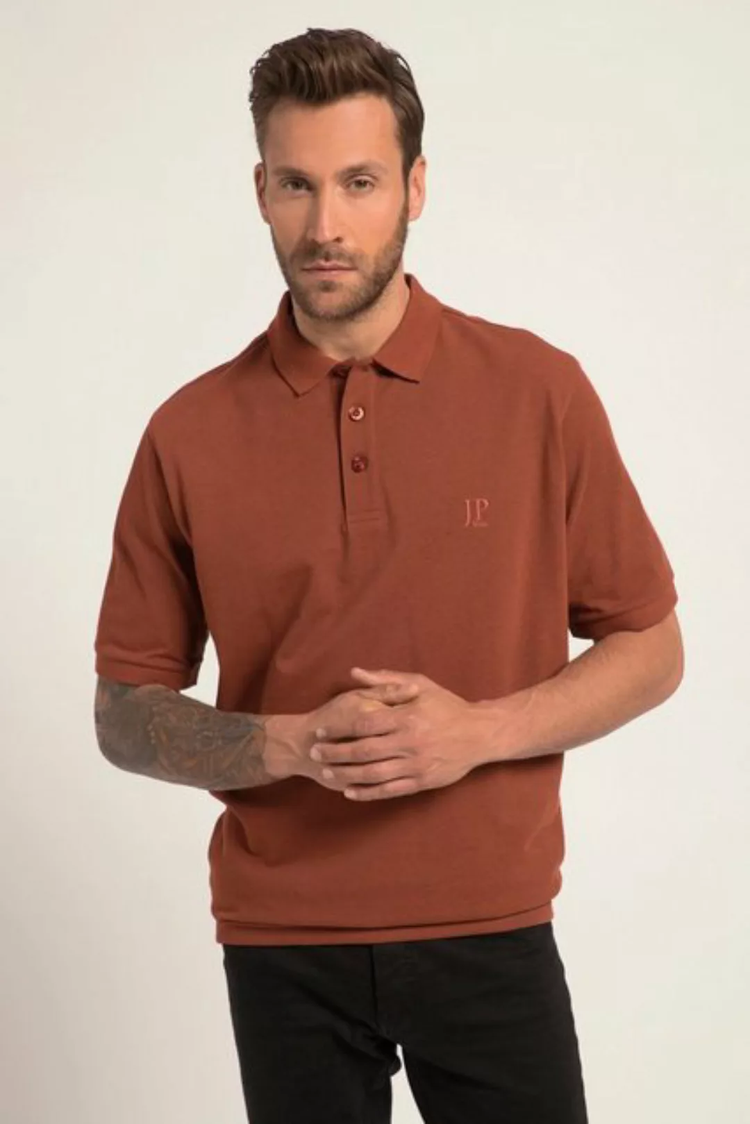 JP1880 Poloshirt Poloshirt Basic Bauchfit Halbarm Piqué günstig online kaufen