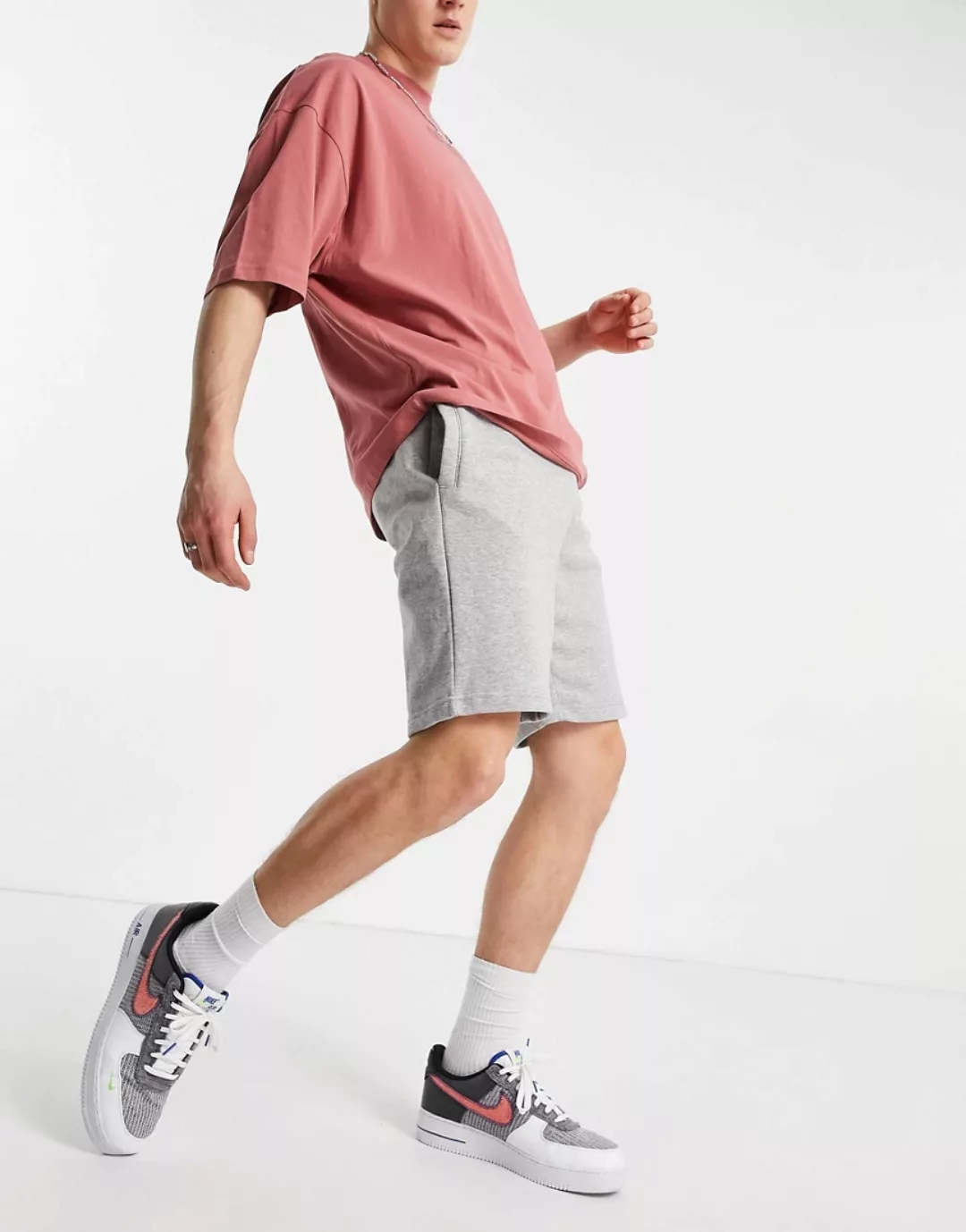 Good For Nothing – Jersey-Shorts in Grau günstig online kaufen