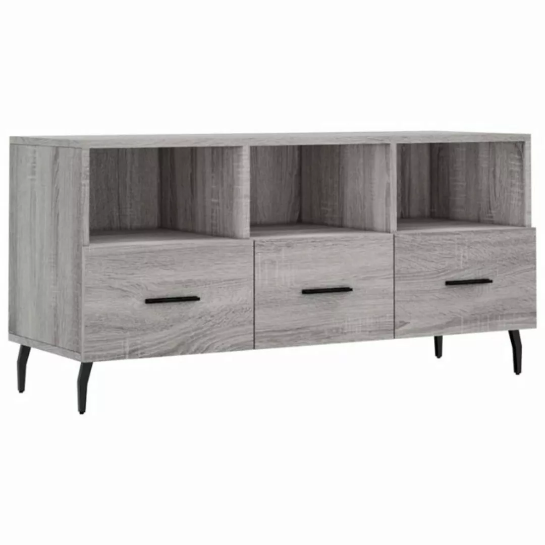 vidaXL TV-Schrank TV-Schrank Grau Sonoma 102x36x50 cm Spanplatte günstig online kaufen