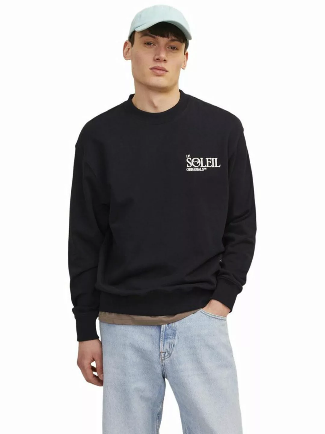 Jack & Jones Sweatshirt JORNOTO aus Baumwolle günstig online kaufen