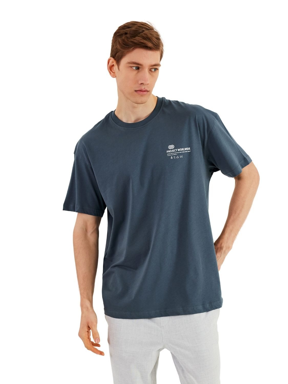 COMEOR Oversize-Shirt Herren T-Shirt: Trendige Urban günstig online kaufen
