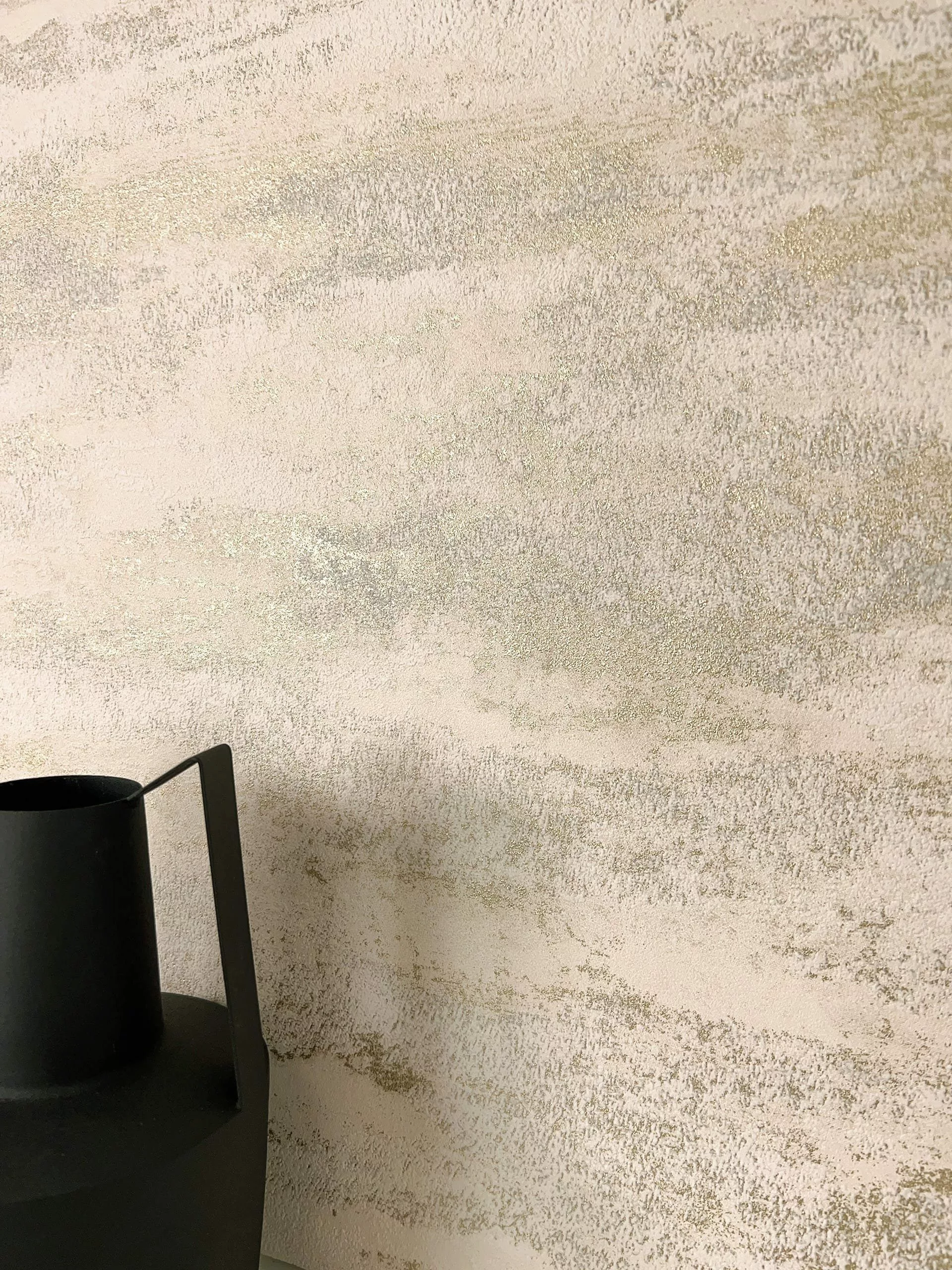 Newroom Vliestapete, Beige Tapete Modern Putzoptik günstig online kaufen