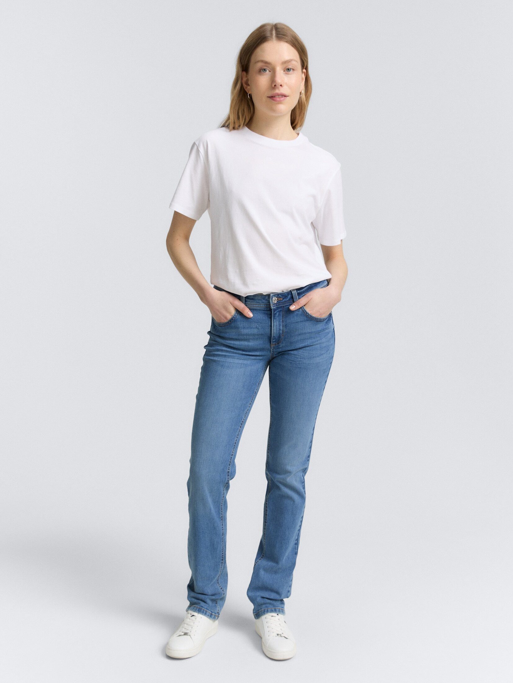 TOM TAILOR Straight-Jeans "Alexa Straight", in 5-Pocket-Form günstig online kaufen