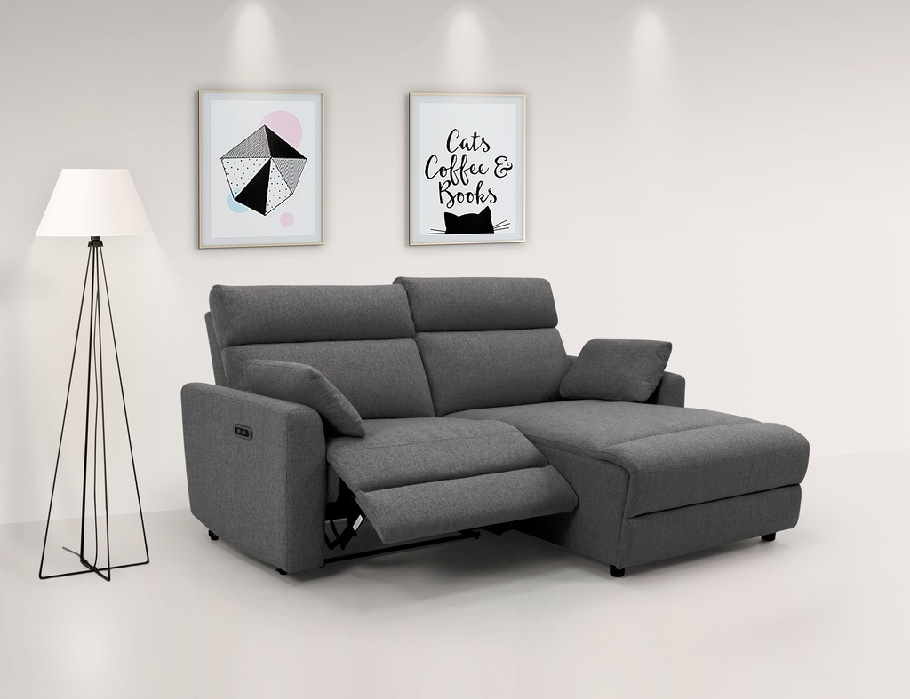 INOSIGN Ecksofa "JENNA, L-Form, 209cm, manuelle u. elektrische Funktion, mi günstig online kaufen