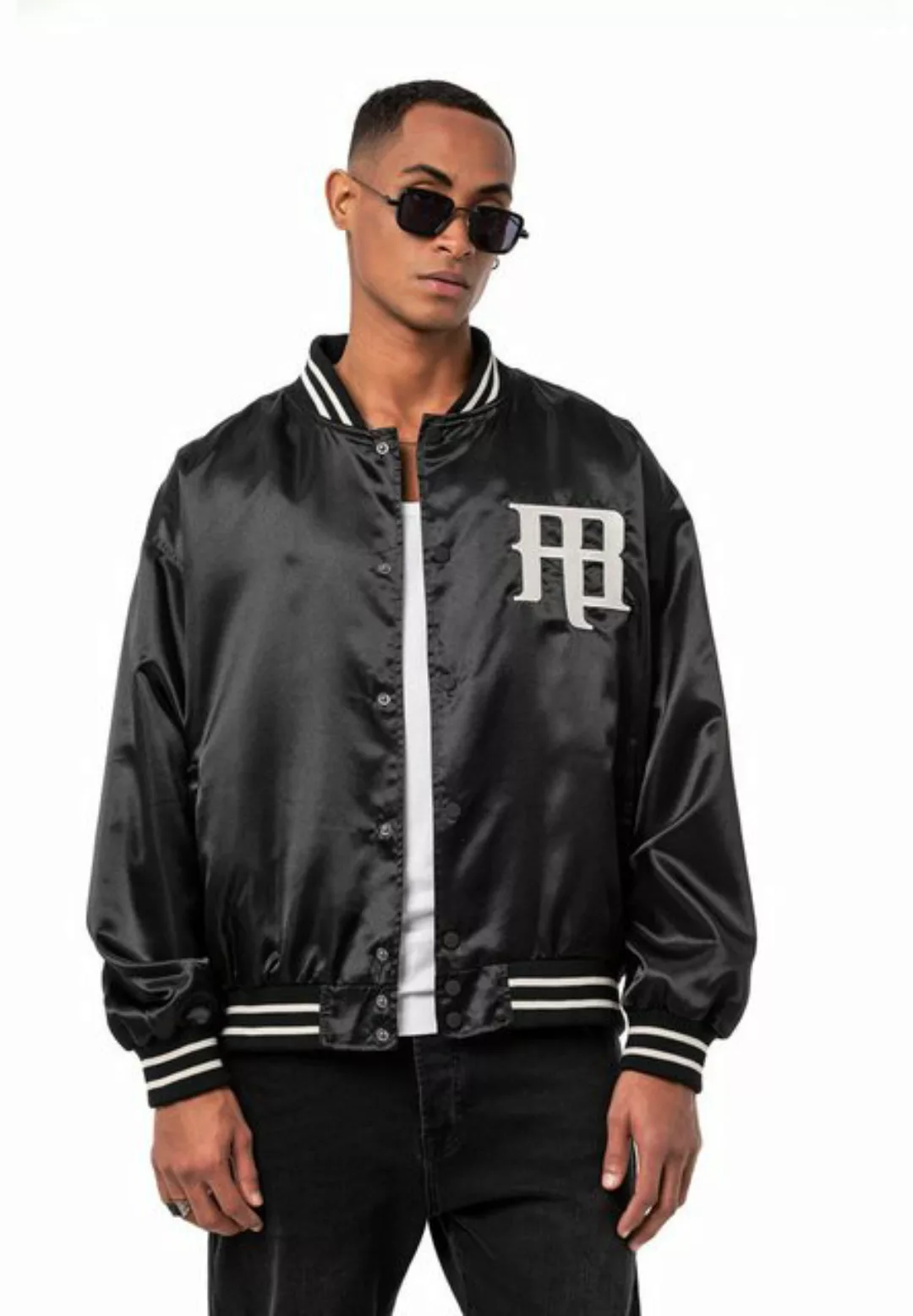 RedBridge Collegejacke Varsity Design Satin-Look günstig online kaufen