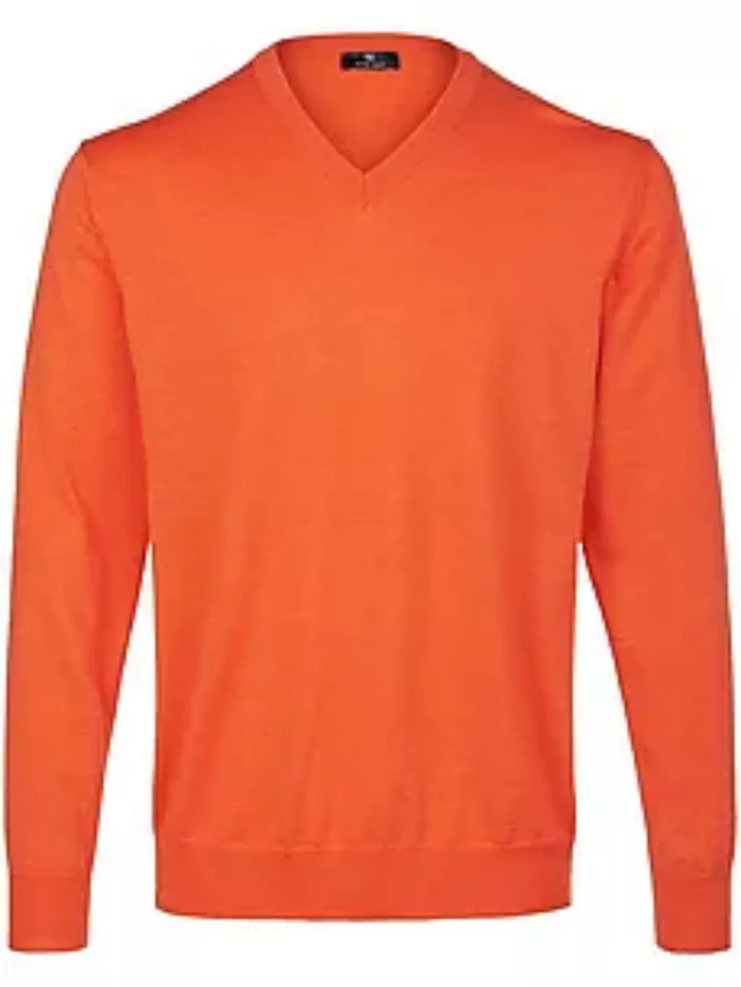 V-Pullover Peter Hahn orange günstig online kaufen