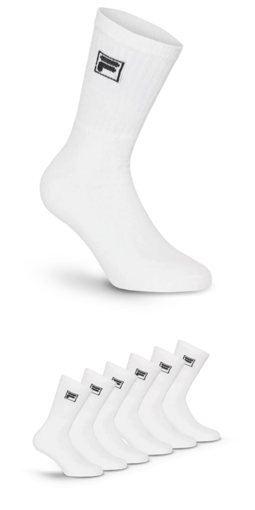 Fila Sportsocken, (6er Pack), Klassische Tennissocken im 6er Pack günstig online kaufen