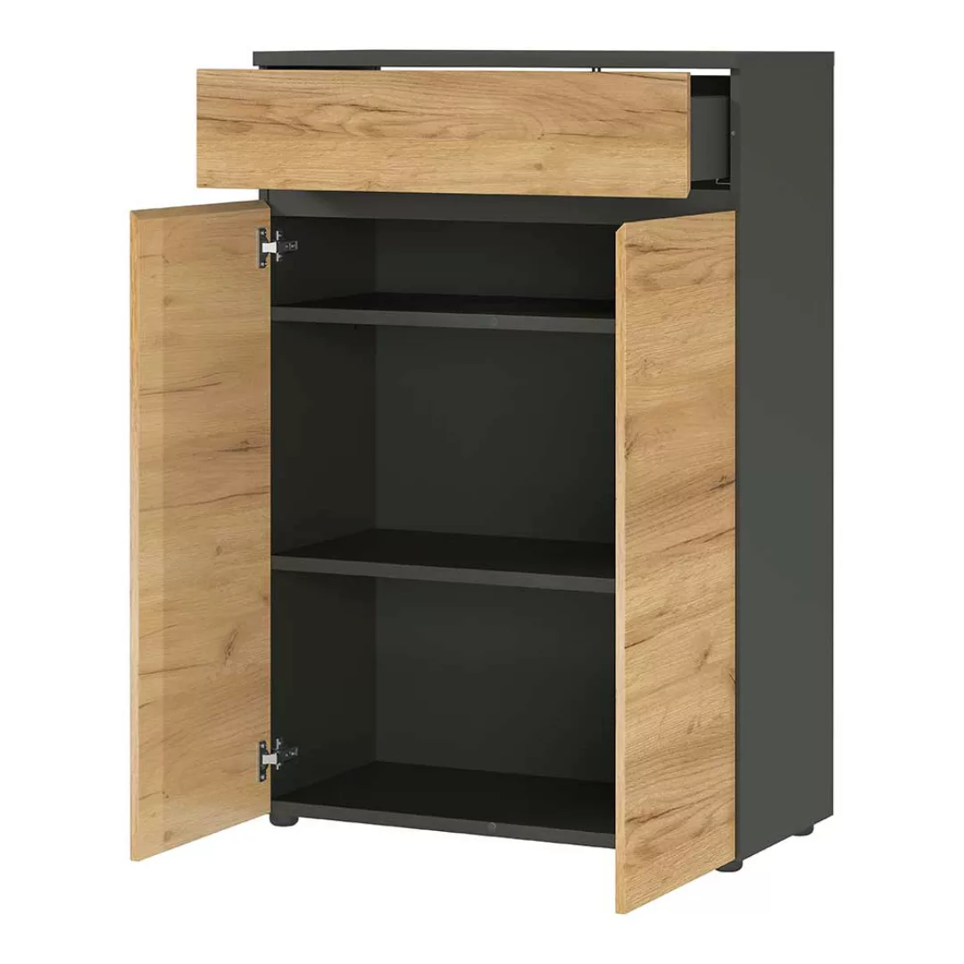 Home Office Aktenschrank 120 cm hoch einer Schublade günstig online kaufen