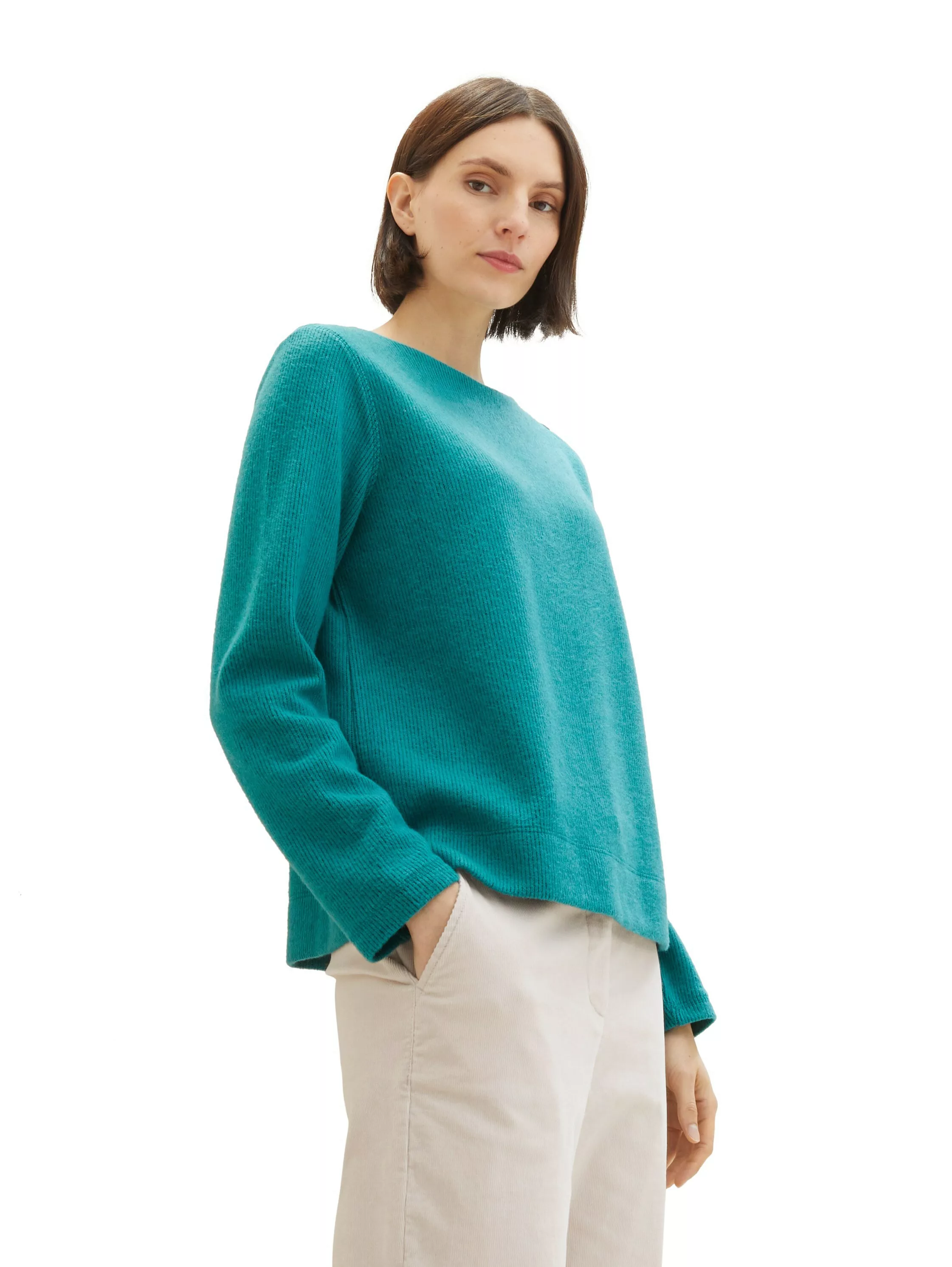 TOM TAILOR Sweatshirt in Melange Optik günstig online kaufen