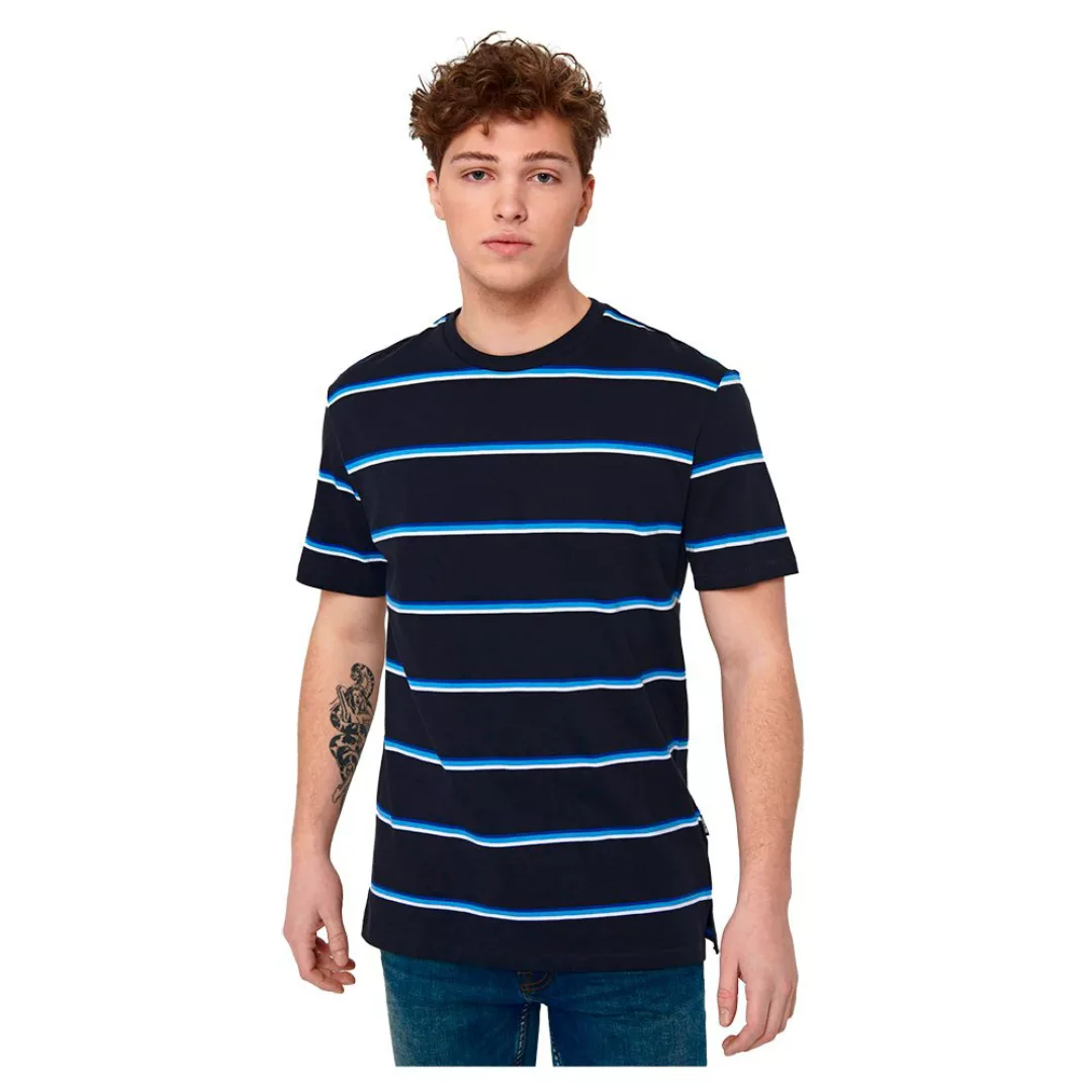 Only & Sons Mario Life Regular Kurzärmeliges T-shirt XL Dark Navy günstig online kaufen