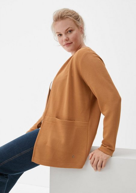 TRIANGLE Funktionsjacke Cardigan mit Rundhalsausschnitt günstig online kaufen