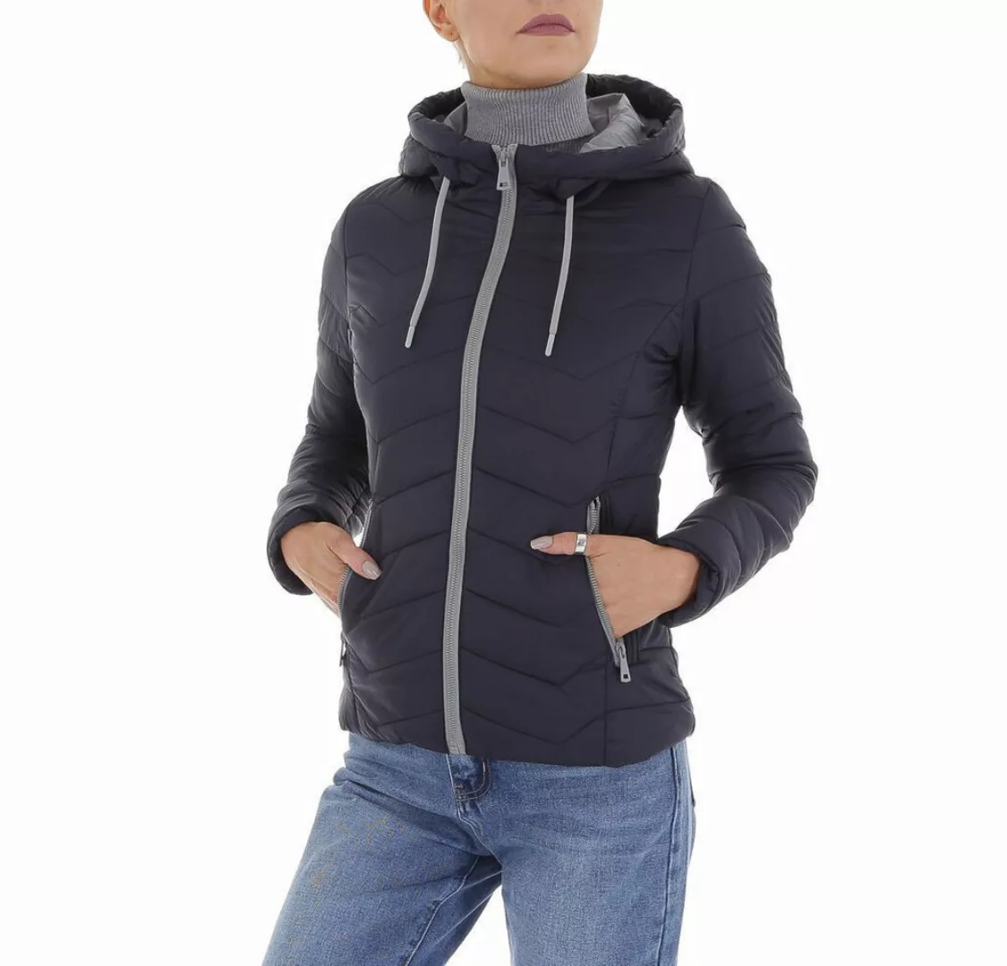 Ital-Design Steppjacke Damen Freizeit (87256584) Kapuze Gefüttert Übergangs günstig online kaufen