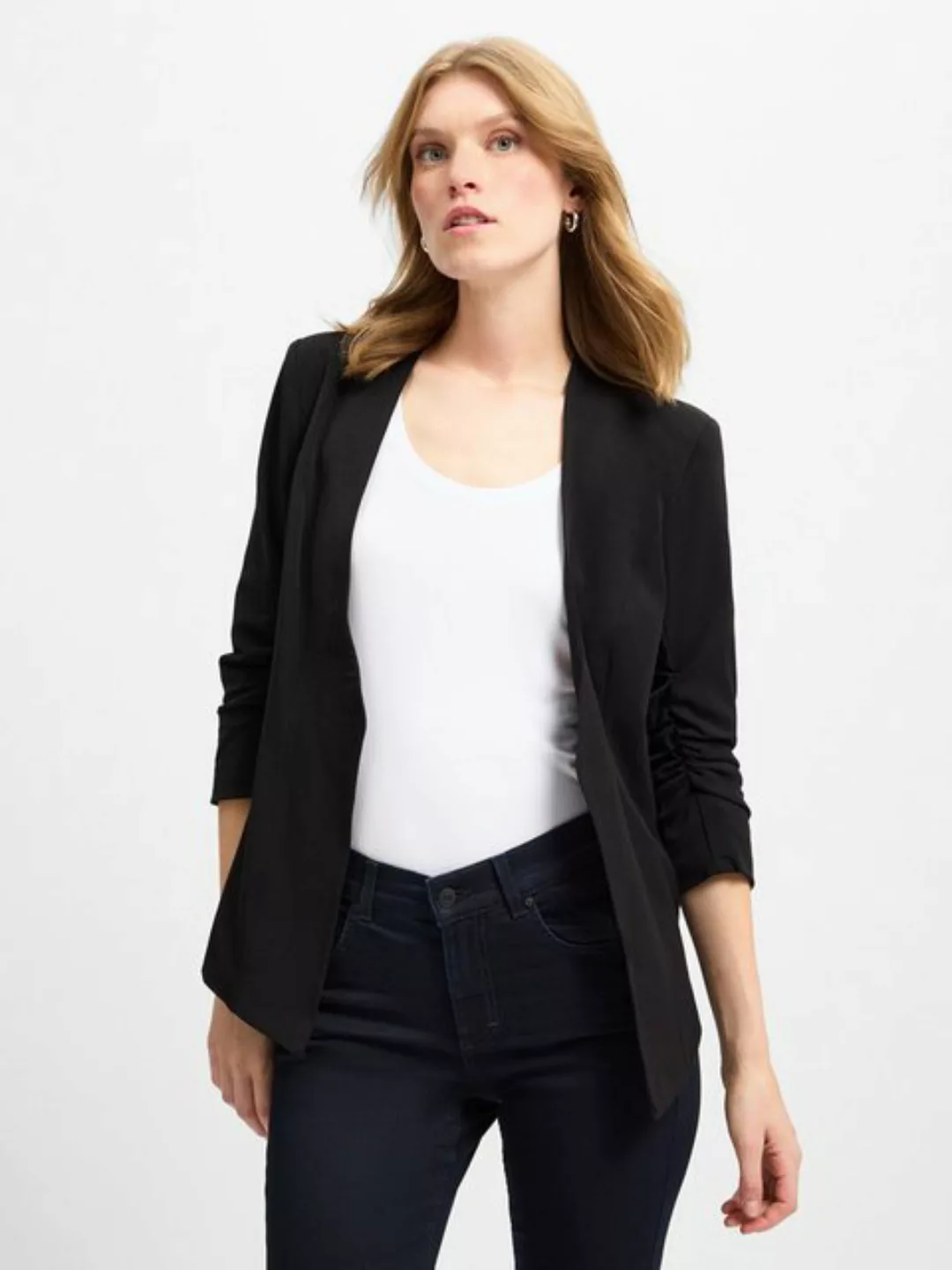 Vila Jackenblazer 3/4 Ärmel Blazer Legere Business Basic Jacke VIHER (regul günstig online kaufen