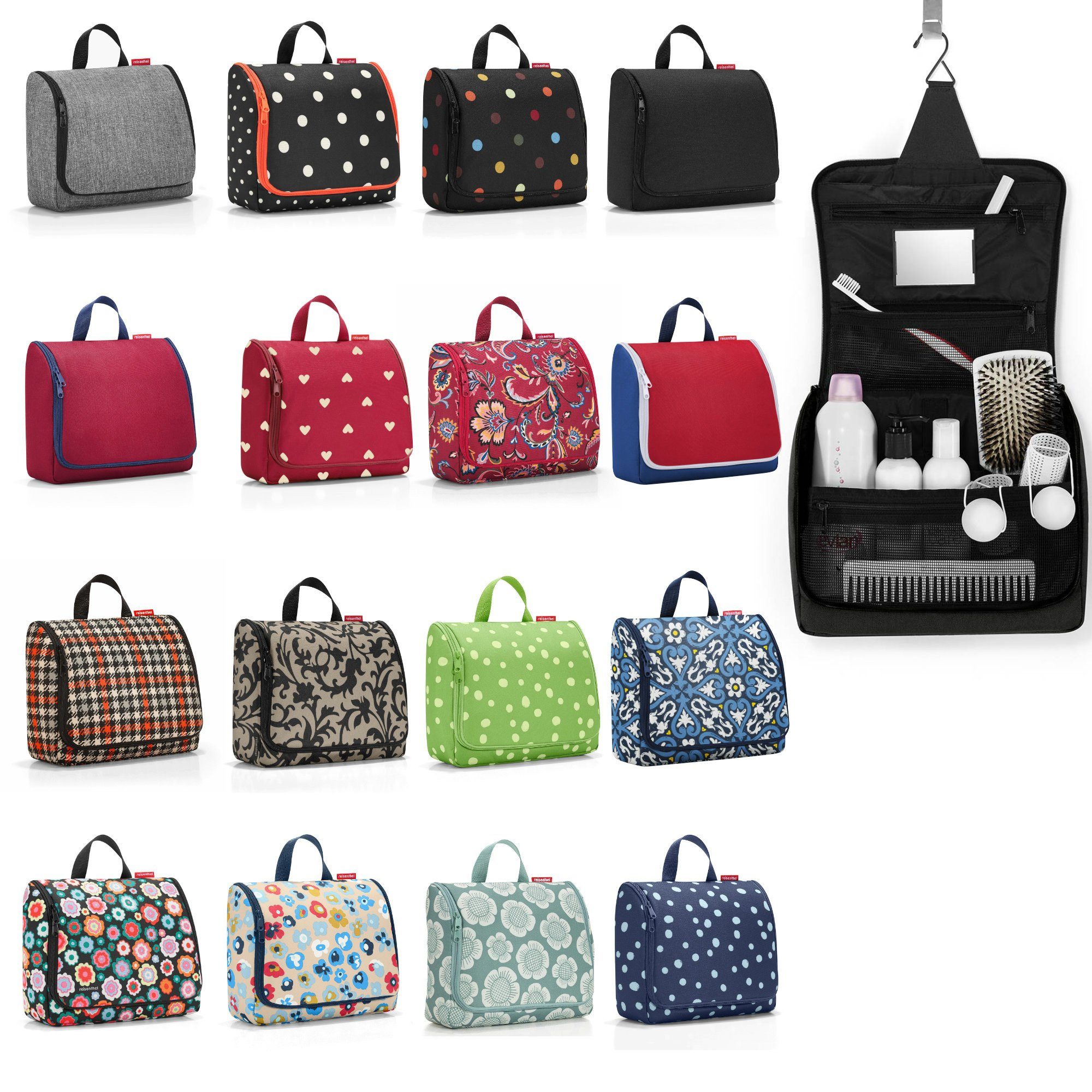 REISENTHEL® Kulturbeutel toiletbag XL dots, toiletbag günstig online kaufen