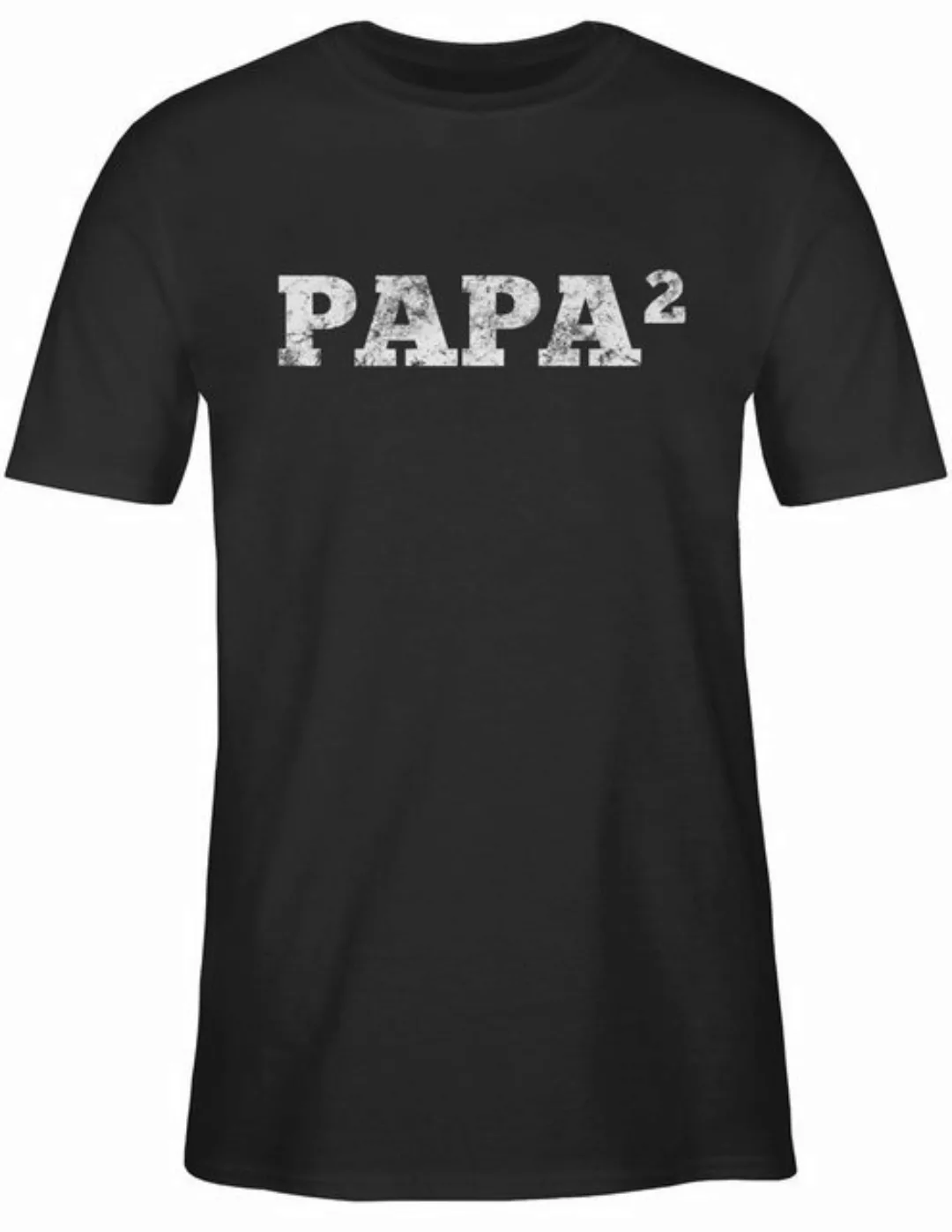 Shirtracer T-Shirt 2-Fach Papa Papa günstig online kaufen