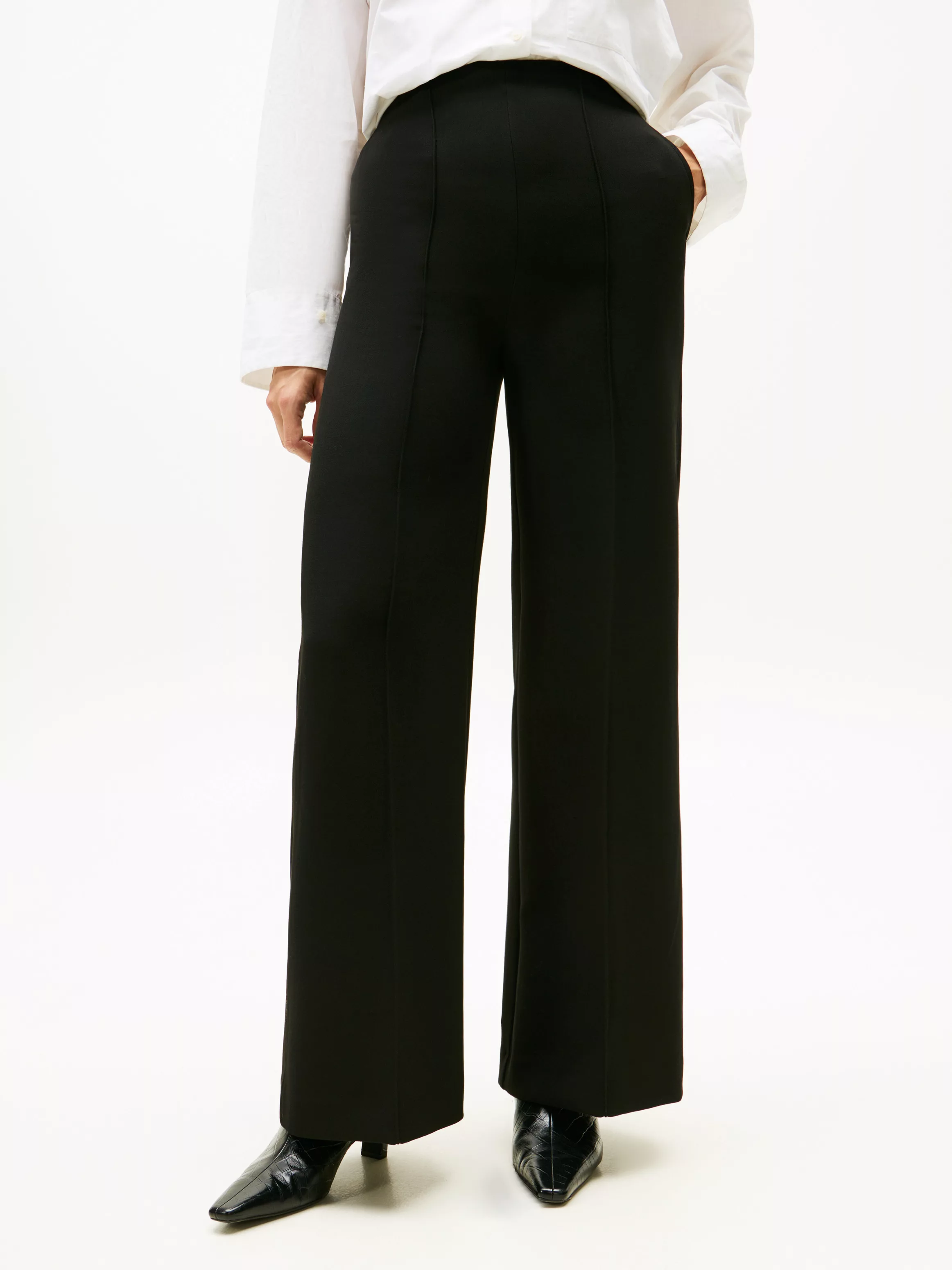Tommy Hilfiger Anzughose "PUNTO WIDE LEG PANT" günstig online kaufen