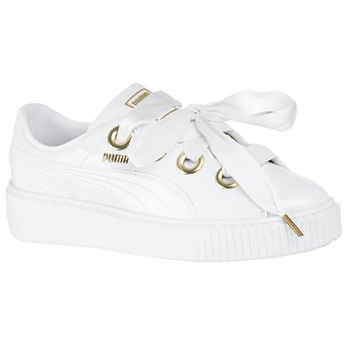 Puma Platform Kiss Patent Schuhe EU 42 White günstig online kaufen