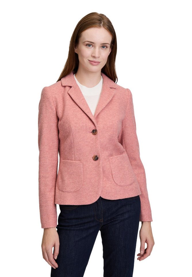 Betty Barclay Kurzblazer "Betty Barclay Wollblazer mit aufgesetzten Taschen günstig online kaufen