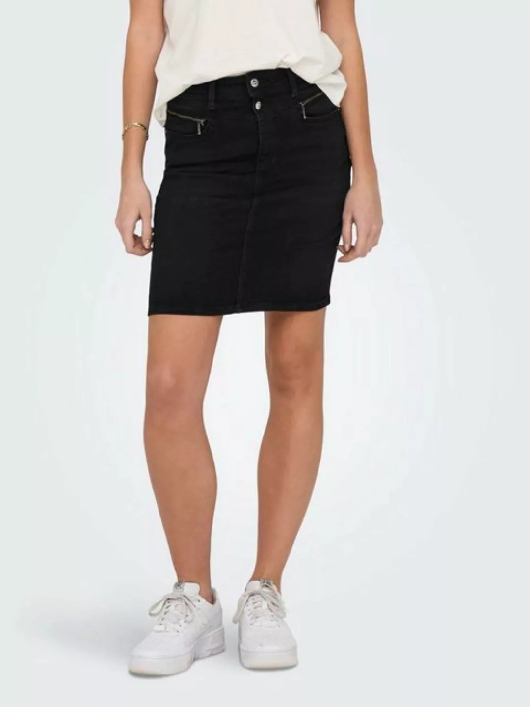 ONLY Jeansrock ONLDAISY HW DB YOKE ZIP SKIRT DNM PIM günstig online kaufen