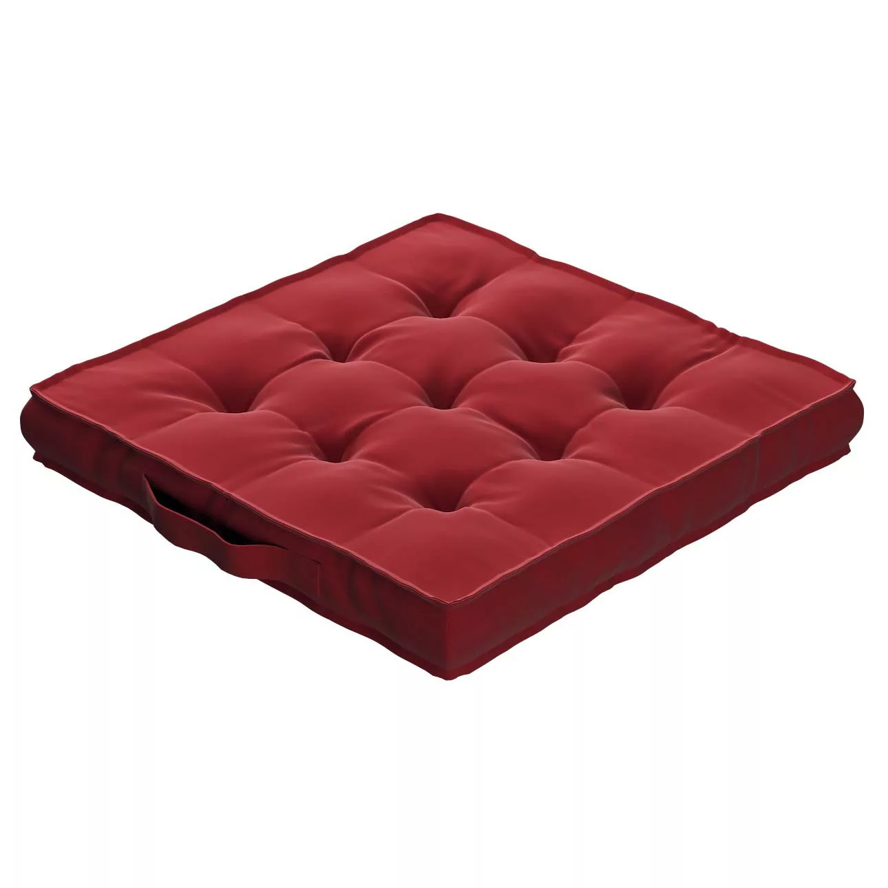 Sitzkissen Jacob mit Handgriff, rot, 50 x 50 x 10 cm, Christmas (704-15) günstig online kaufen