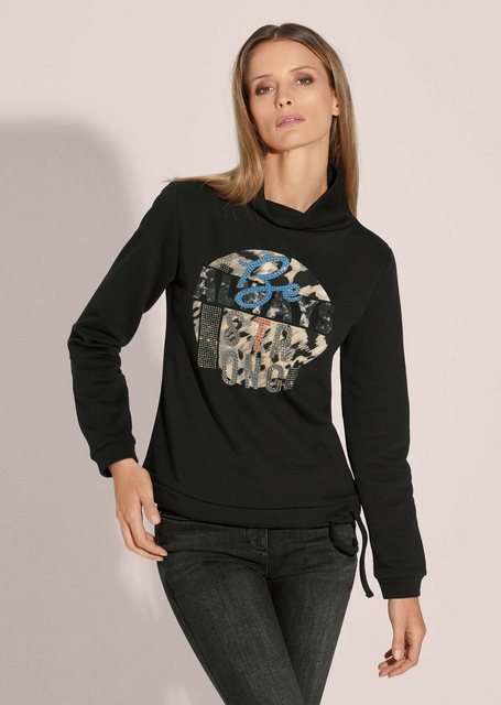 MADELEINE Langarmshirt Sweatshirt mit PRIVACY-Logo-Print günstig online kaufen