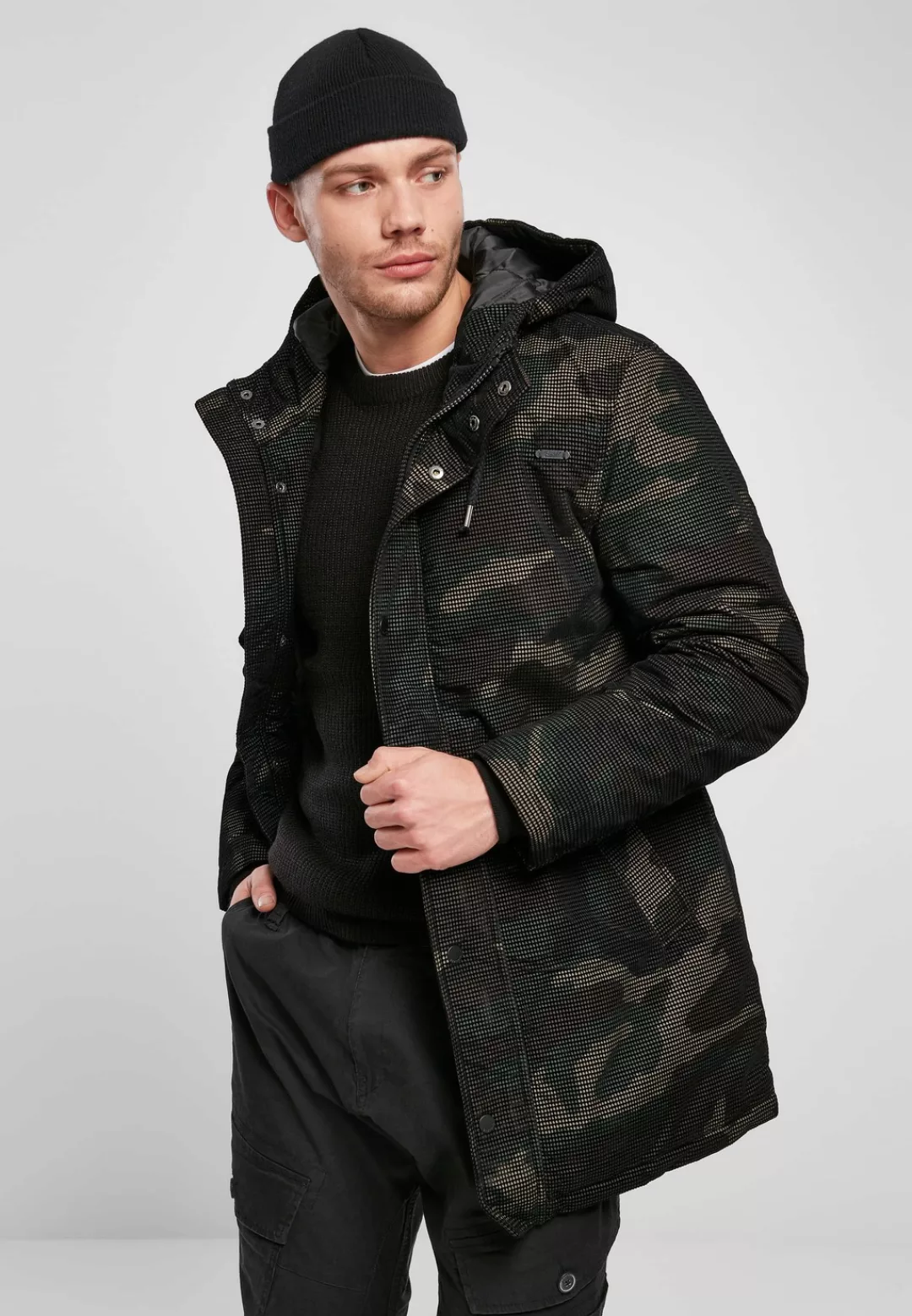 Brandit Wintermantel "Brandit Herren Grid-Camo Parka" günstig online kaufen