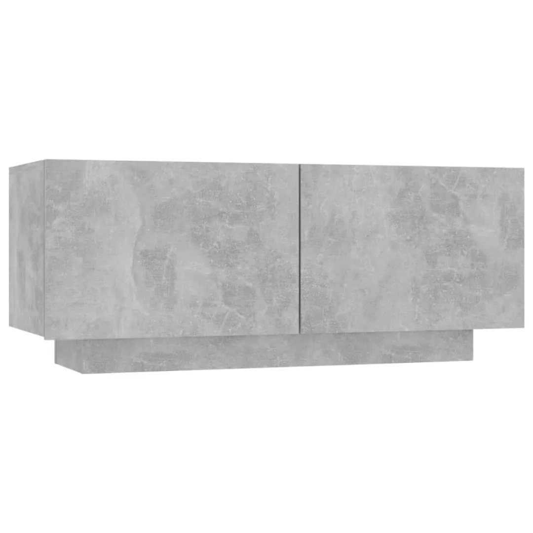 Nachttisch Betongrau 100x35x40 Cm Spanplatte günstig online kaufen