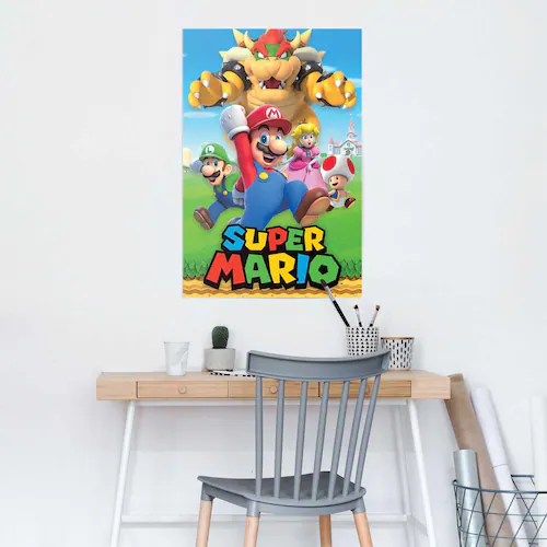 Reinders! Poster »Super Mario - Karakter Montage« günstig online kaufen