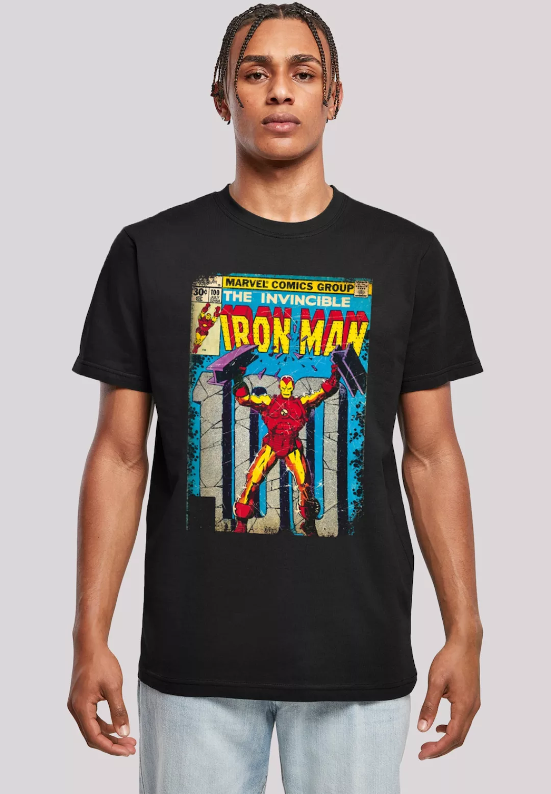 F4NT4STIC T-Shirt "Marvel Iron Man Cover", Herren,Premium Merch,Regular-Fit günstig online kaufen