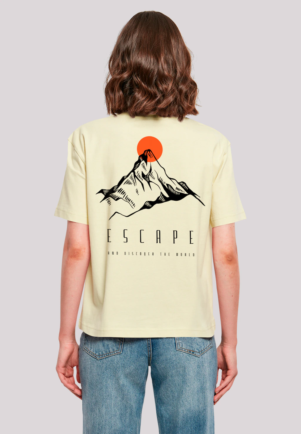 F4NT4STIC T-Shirt "Escape Discover the World Mountain", Premium Qualität, E günstig online kaufen