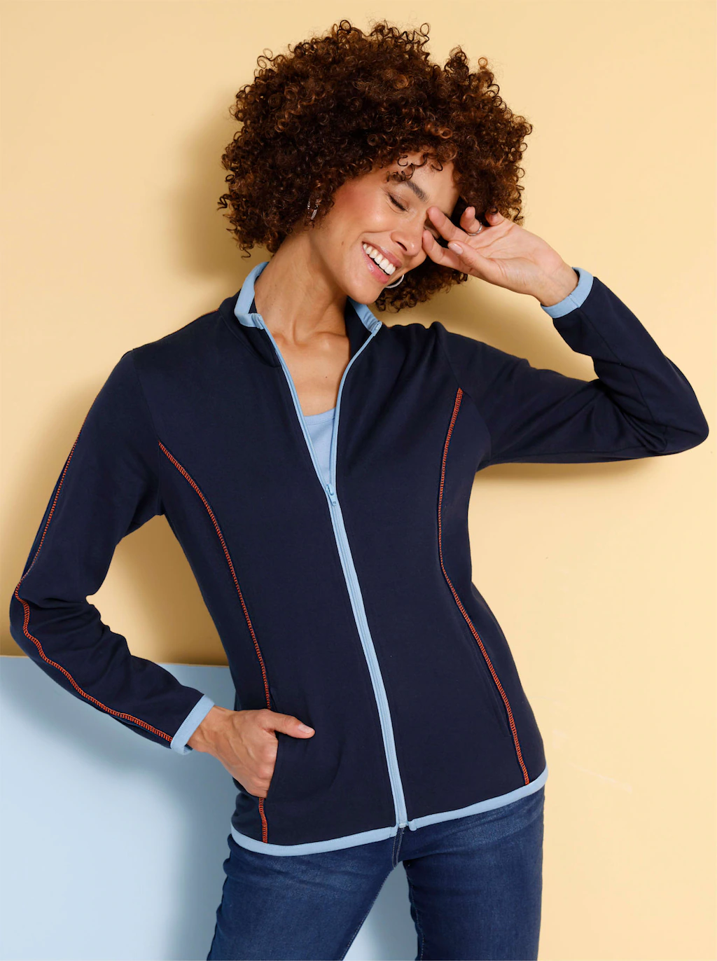Classic Basics Shirtjacke "Sweatjacke", (1 tlg.) günstig online kaufen