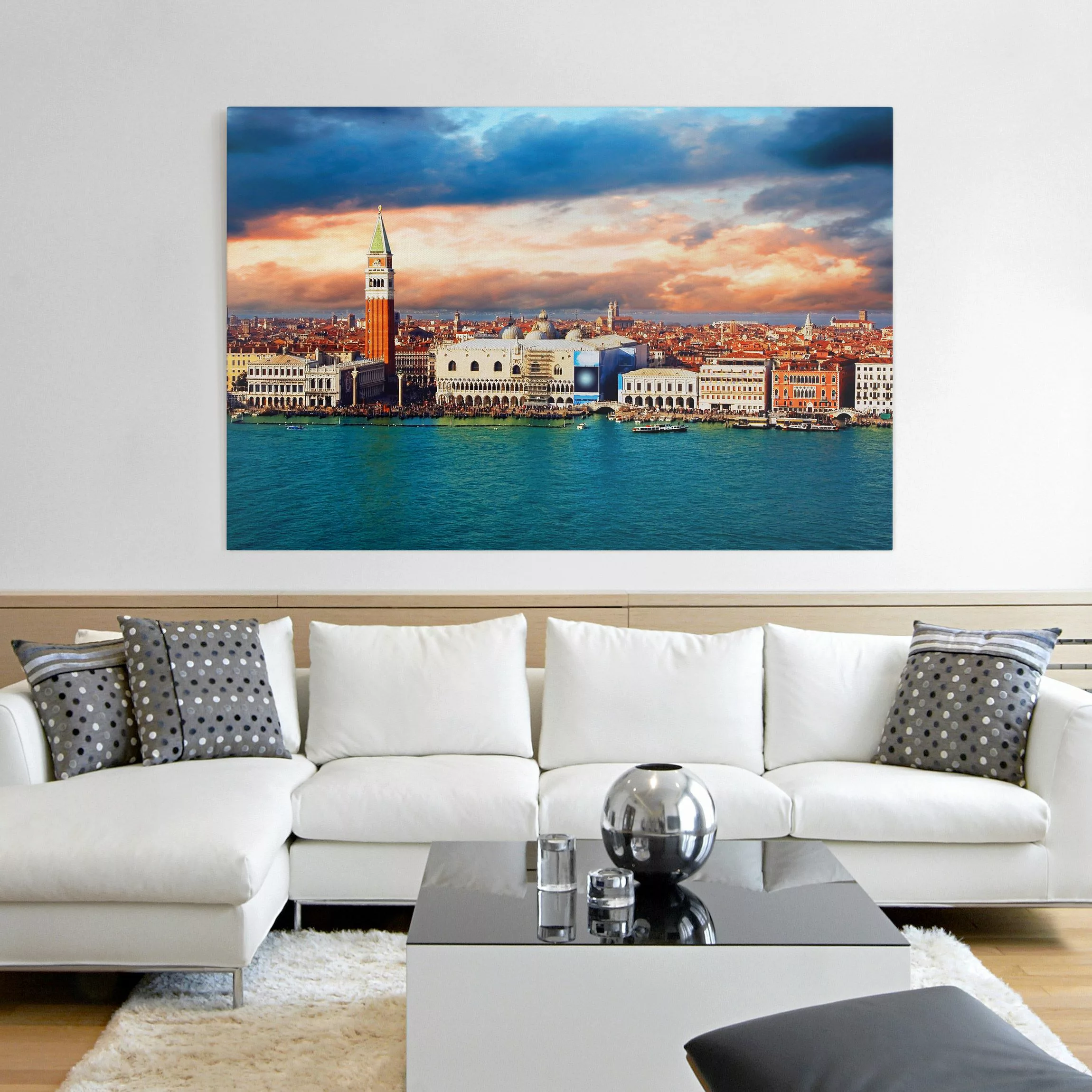 Leinwandbild Architektur & Skyline - Querformat Venezia Eve günstig online kaufen