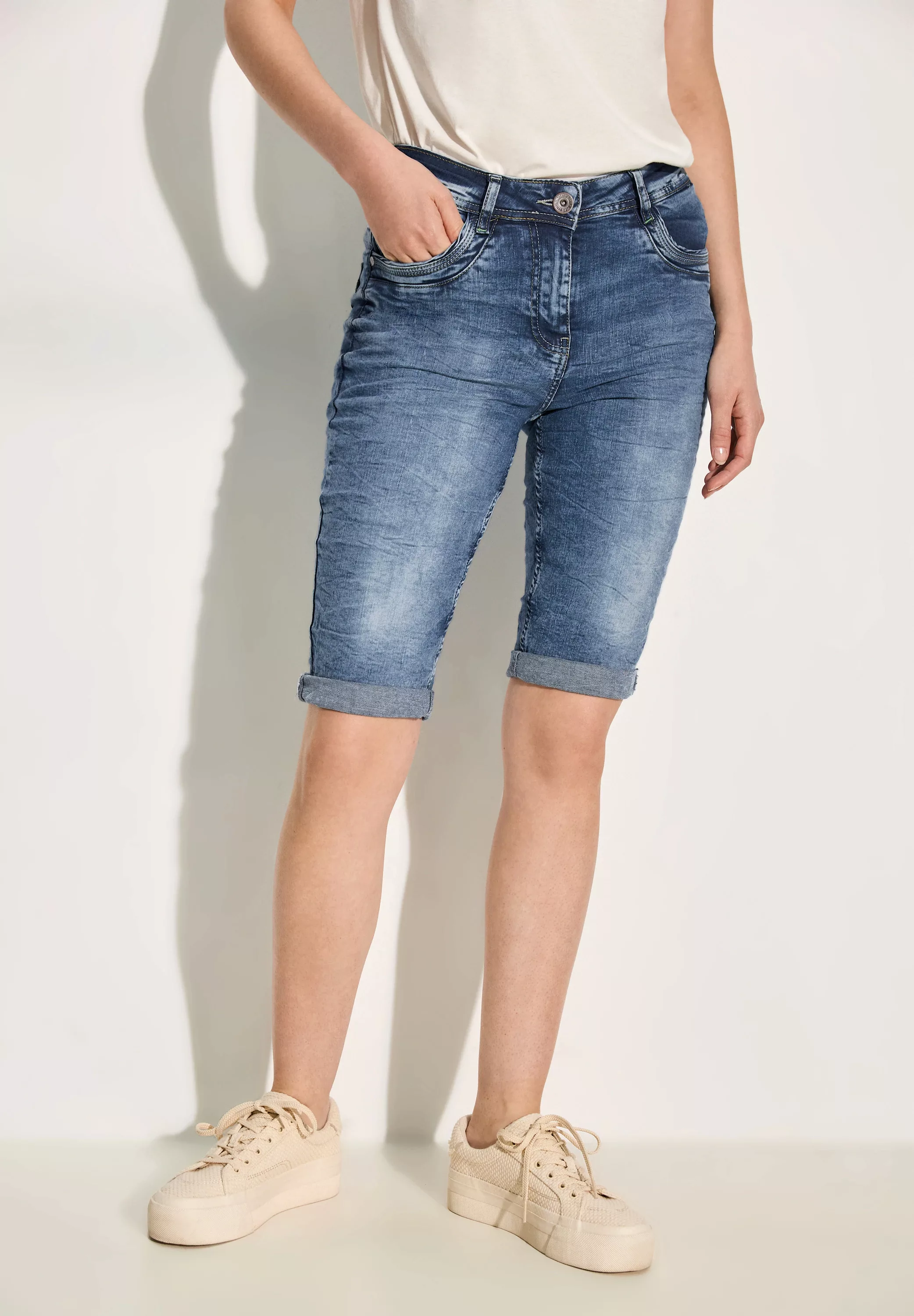 Cecil Slim-fit-Jeans mit dekorativen Nähten günstig online kaufen