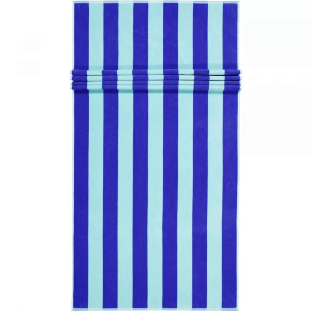 Cawö Home Strandtücher Beach Tropical Streifen 5577 - Farbe: aqua - 11 - 80 günstig online kaufen