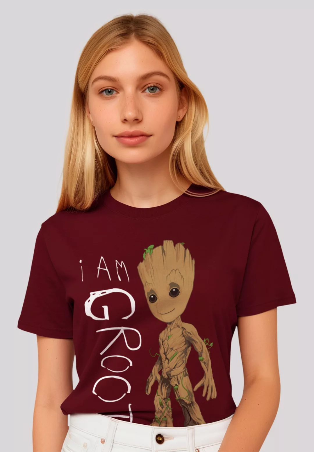 F4NT4STIC T-Shirt "Marvel Guardians of the Galaxy I am Groot", Premium Qual günstig online kaufen