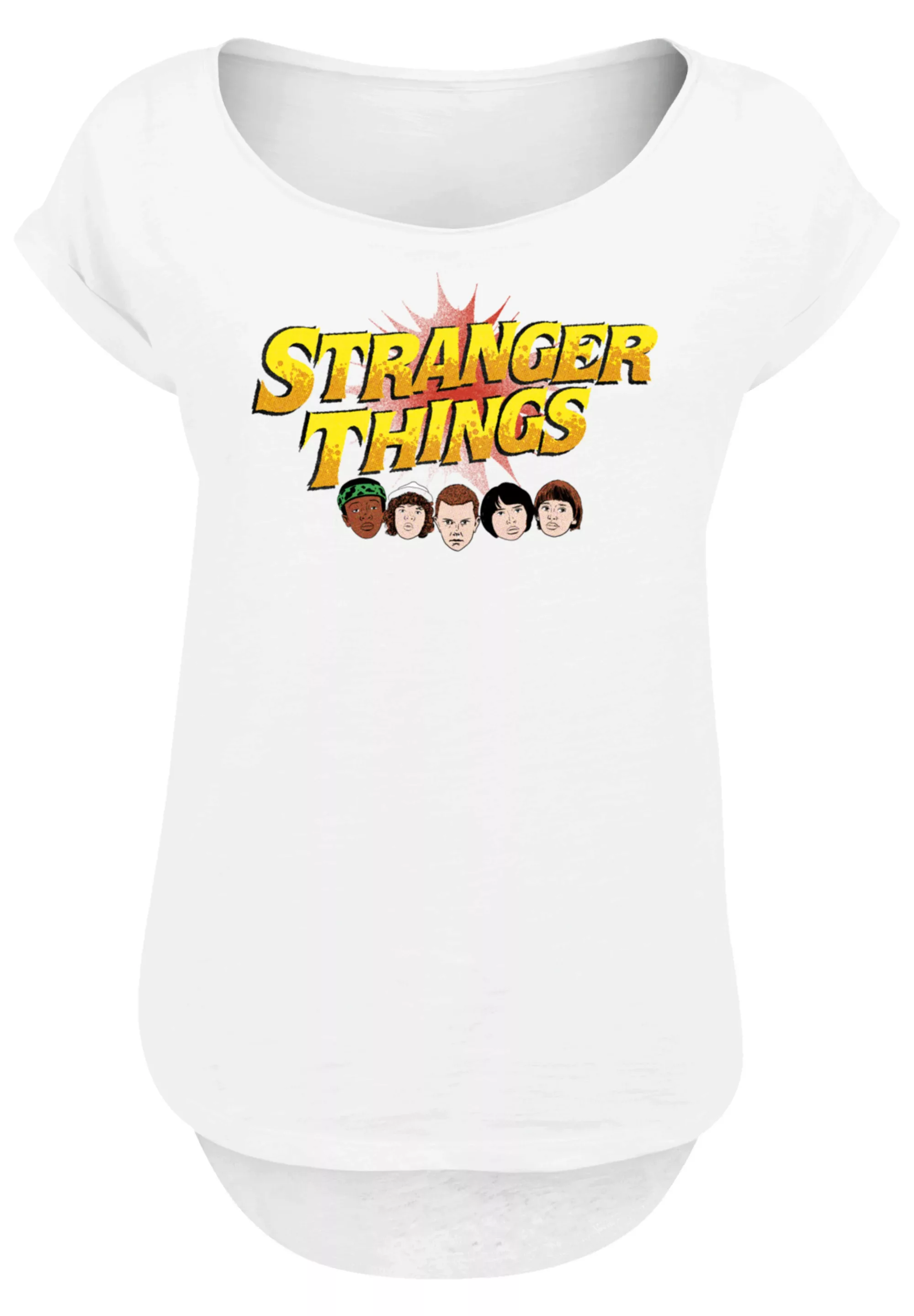 F4NT4STIC T-Shirt "Stranger Things Comic Heads Netflix TV Series", Premium günstig online kaufen