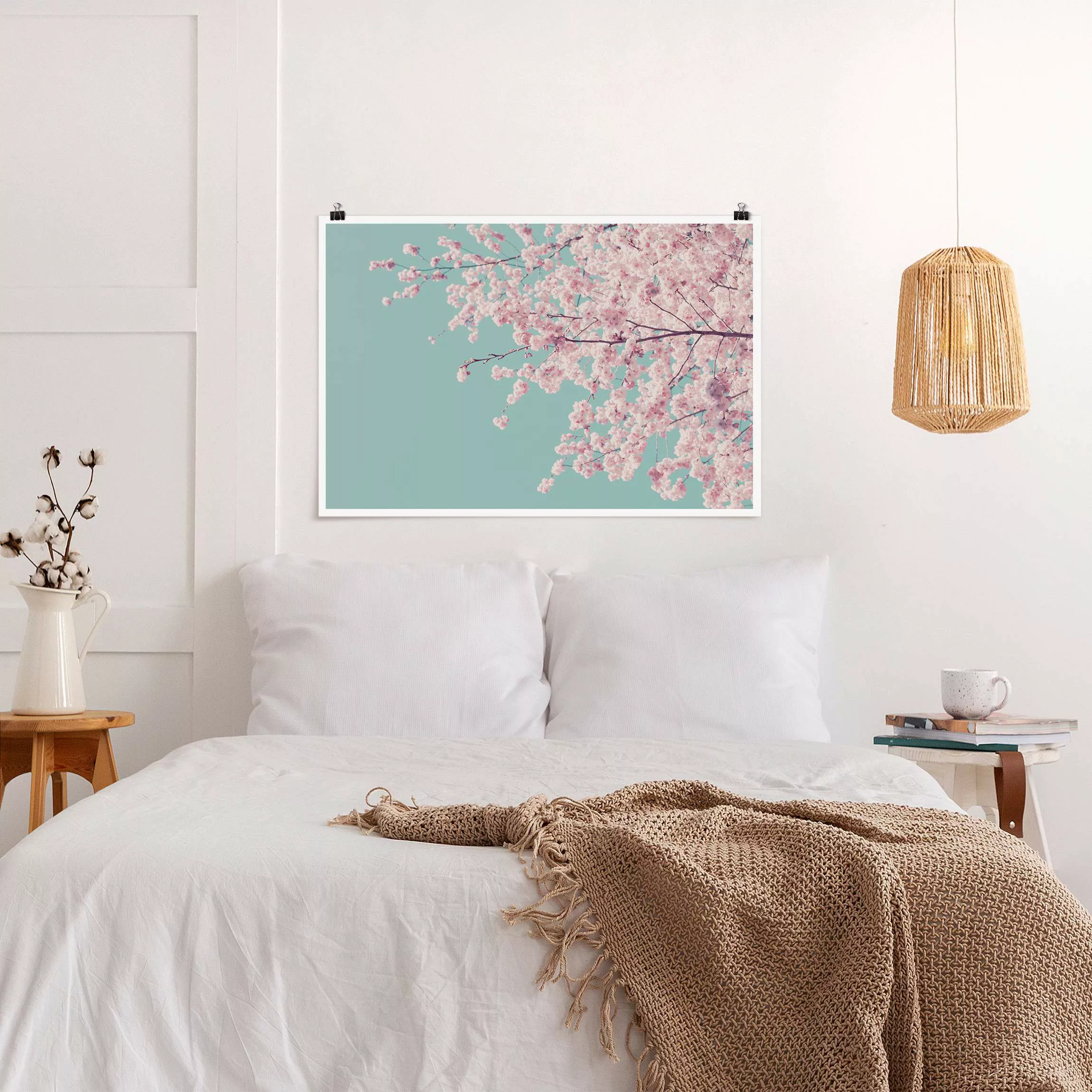 Poster Japanische Kirschblüte günstig online kaufen