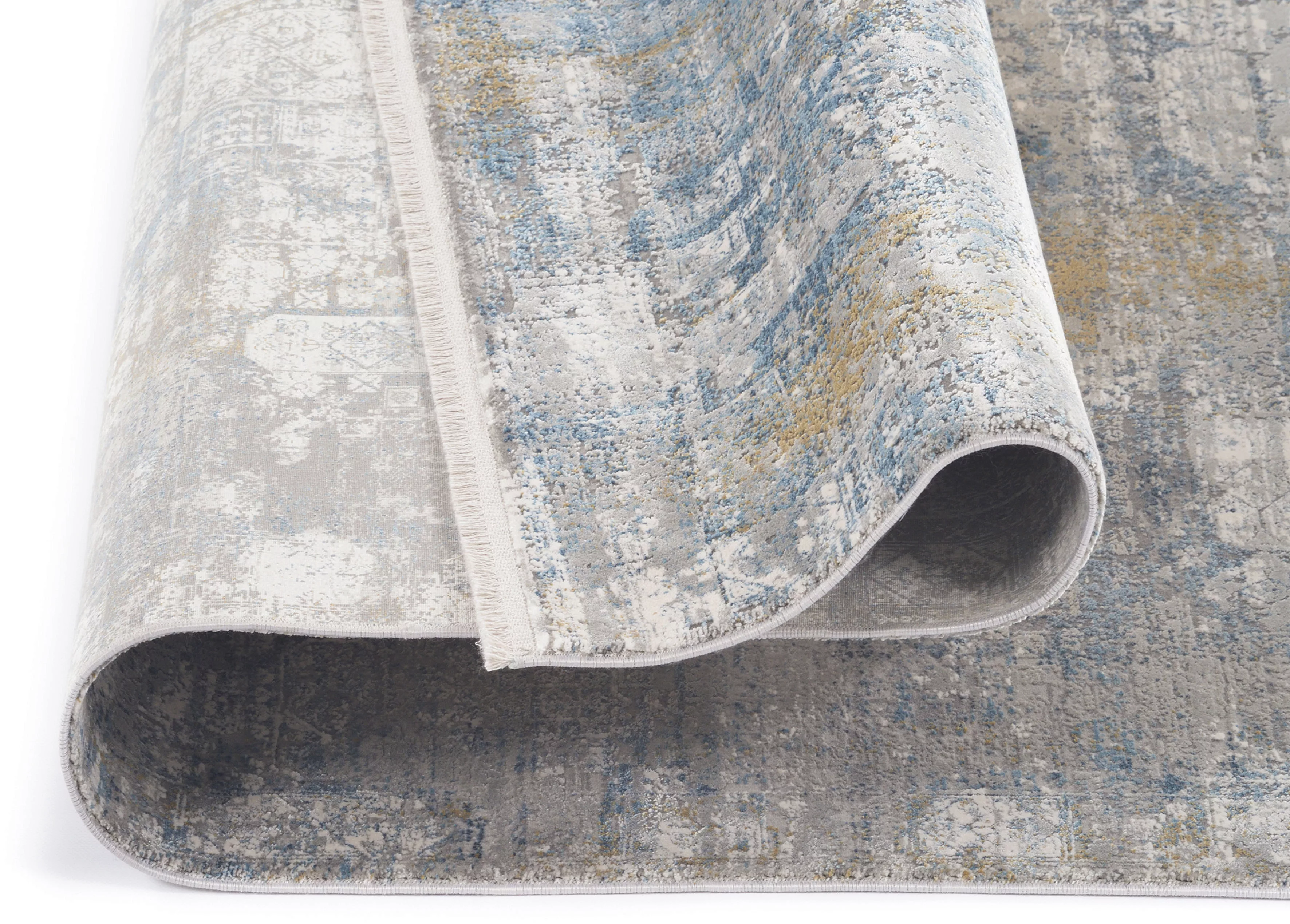 Musterring Teppich   ¦ grau ¦ Viskose,Synthetische Fasern ¦ Maße (cm): B: 8 günstig online kaufen