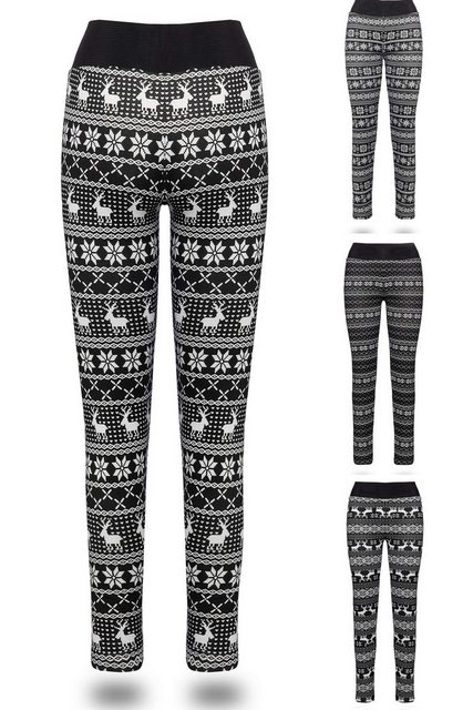 Kendindza Collection Thermoleggings Damen Winter gefüttert warm Innenfleece günstig online kaufen