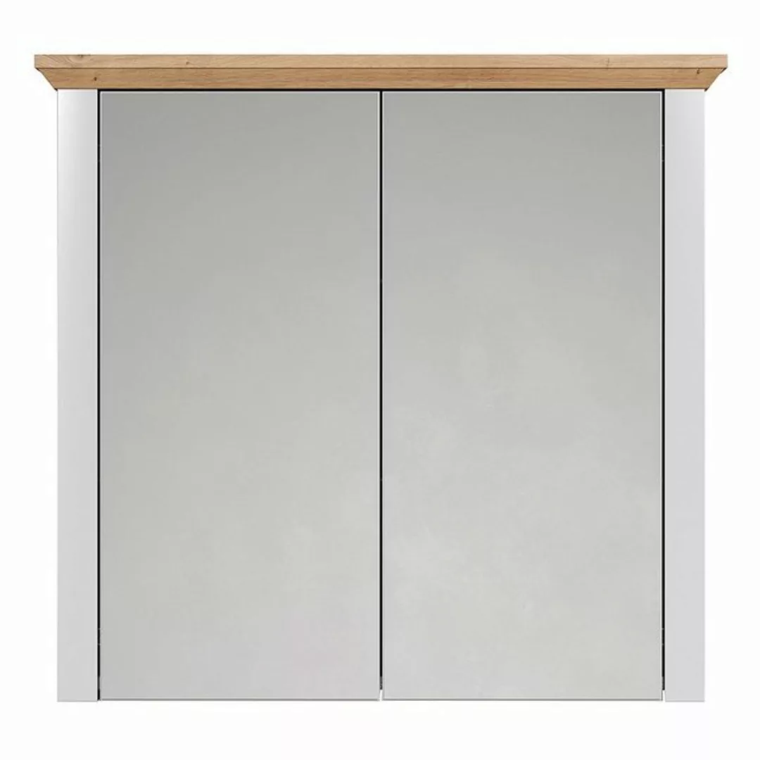 ebuy24 Badezimmerspiegelschrank Landside Spiegelschrank Bad 2 Türen, grau. günstig online kaufen