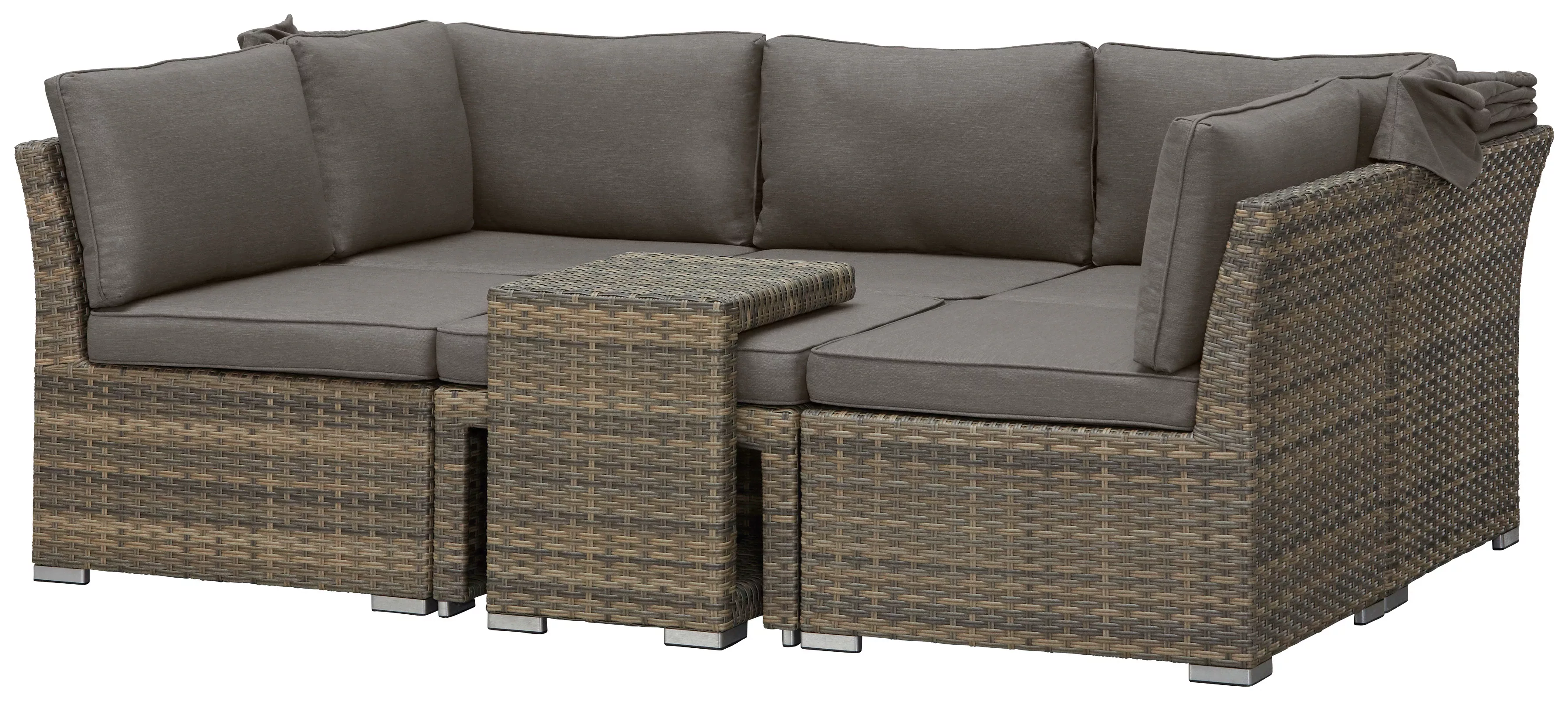 KONIFERA Gartenlounge-Set "Hawaii Premium", (Set, 19 tlg., 1x3erSofa, 2xSes günstig online kaufen