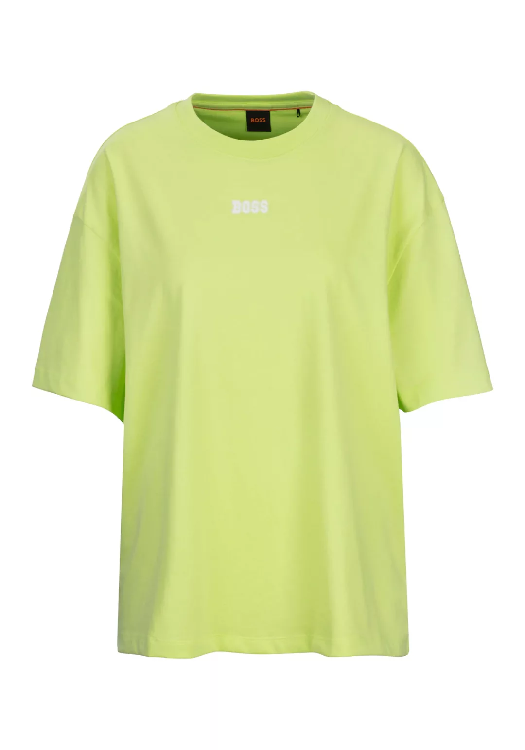 BOSS ORANGE T-Shirt "C Eboyfriend Premium Damenmode", mit großem BOSS Logod günstig online kaufen