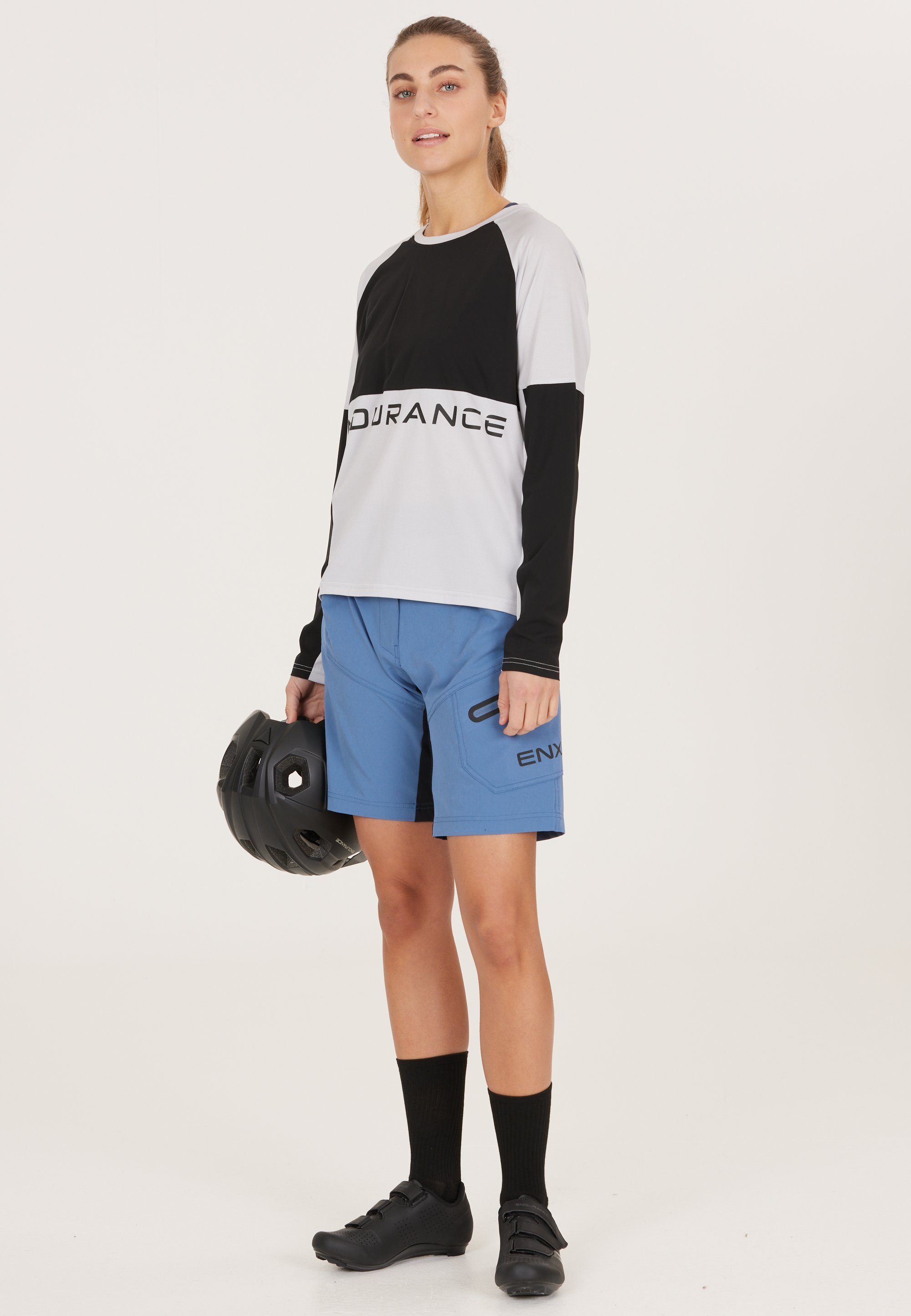 ENDURANCE Radhose "Jamilla W 2 in 1 Shorts", mit herausnehmbarer Innen-Tigh günstig online kaufen