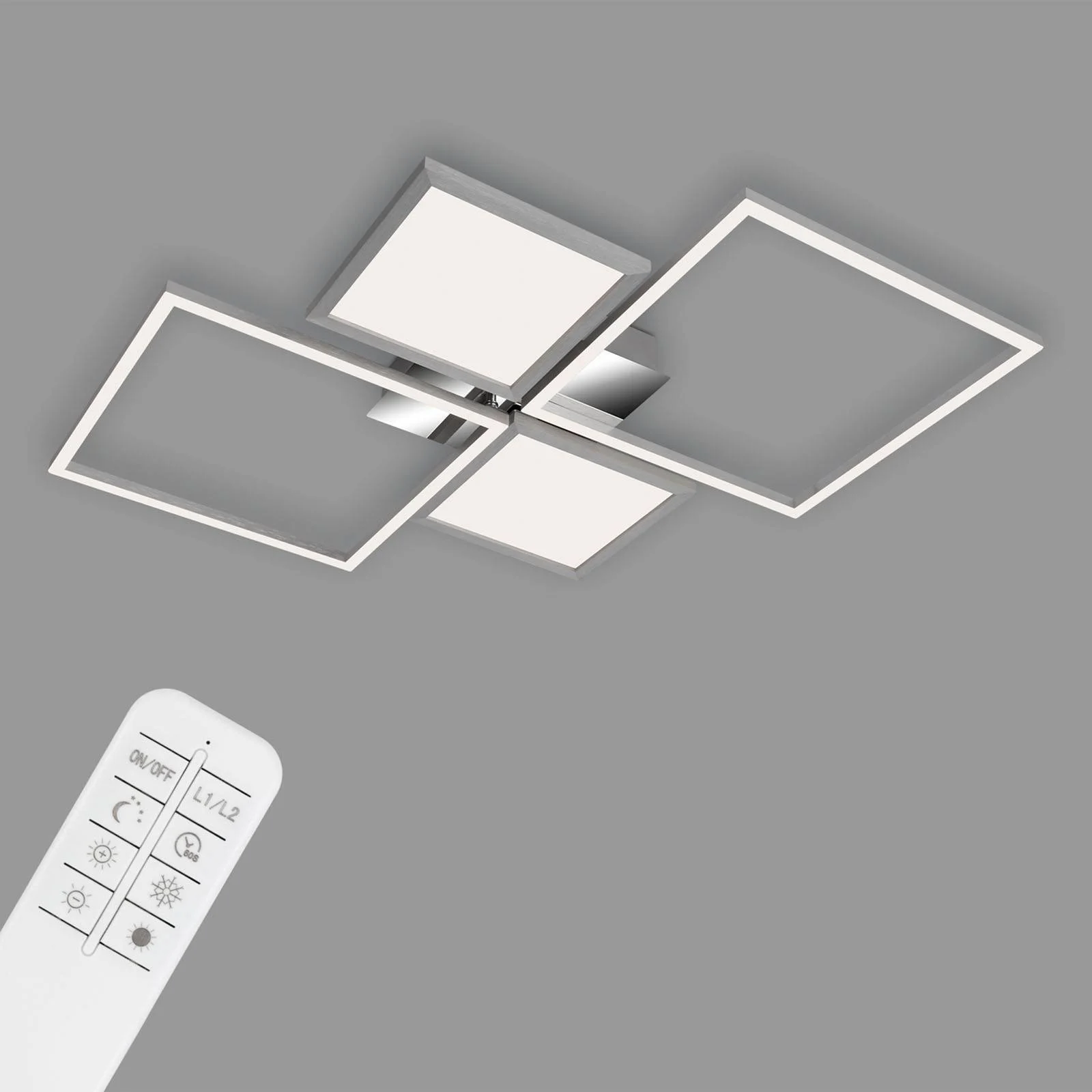 LED-Deckenlampe Frame Pano CCT 65,2 x 64 cm günstig online kaufen