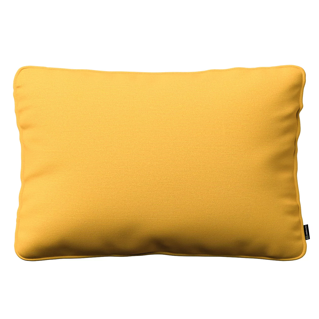 Kissenhülle Gabi mit Paspel 60x40cm, gelb, 60 x 40 cm, Loneta (133-40) günstig online kaufen