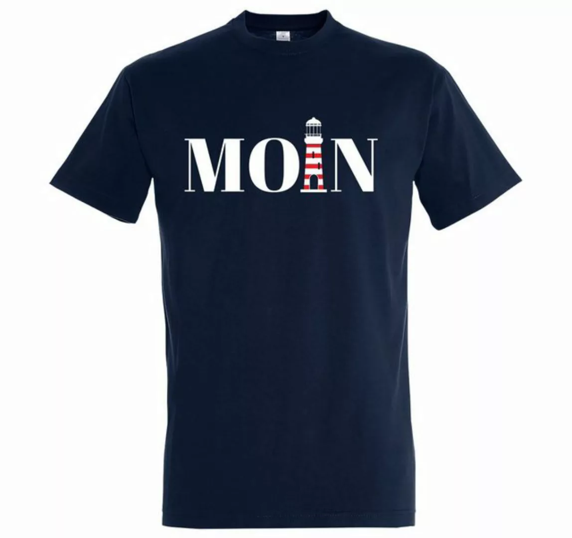 Youth Designz T-Shirt Moin Leuchtturm Herren Shirt mit trendigem Frontprint günstig online kaufen