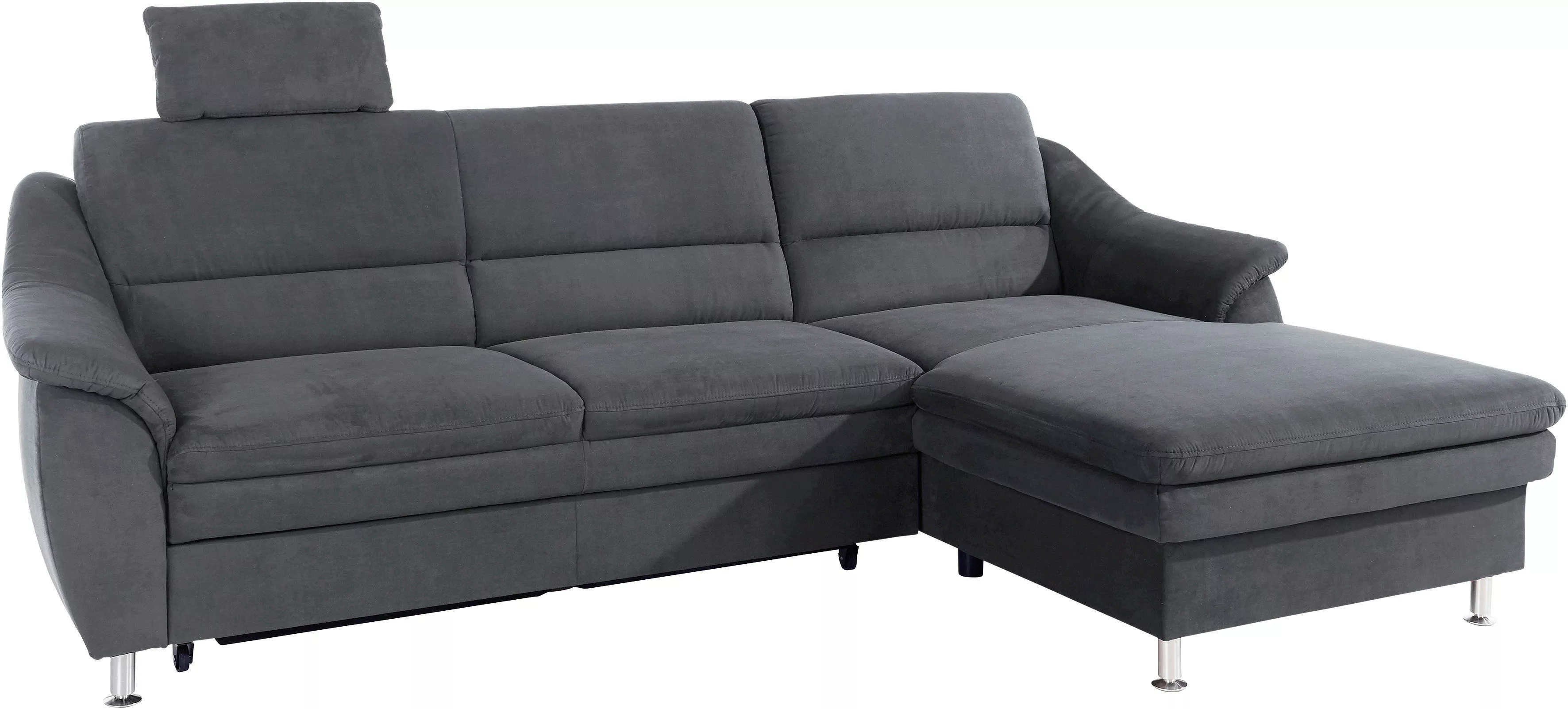 sit&more Ecksofa "Salsa L-Form", mit Federkern, wahlweise mit Bettfunktion günstig online kaufen